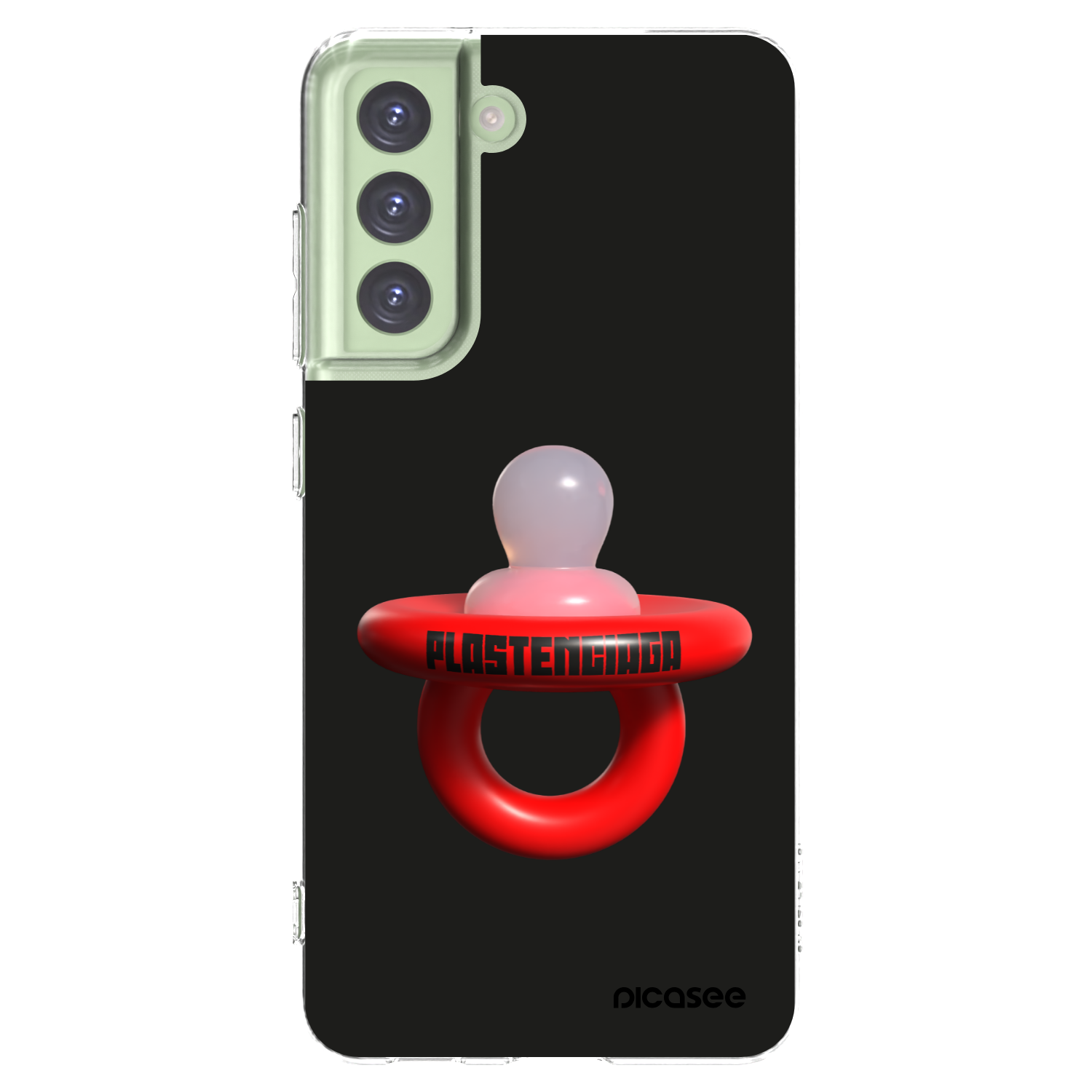 Picasee silikonski prozorni ovitek za Samsung Galaxy S21 FE 5G - Le Dudel