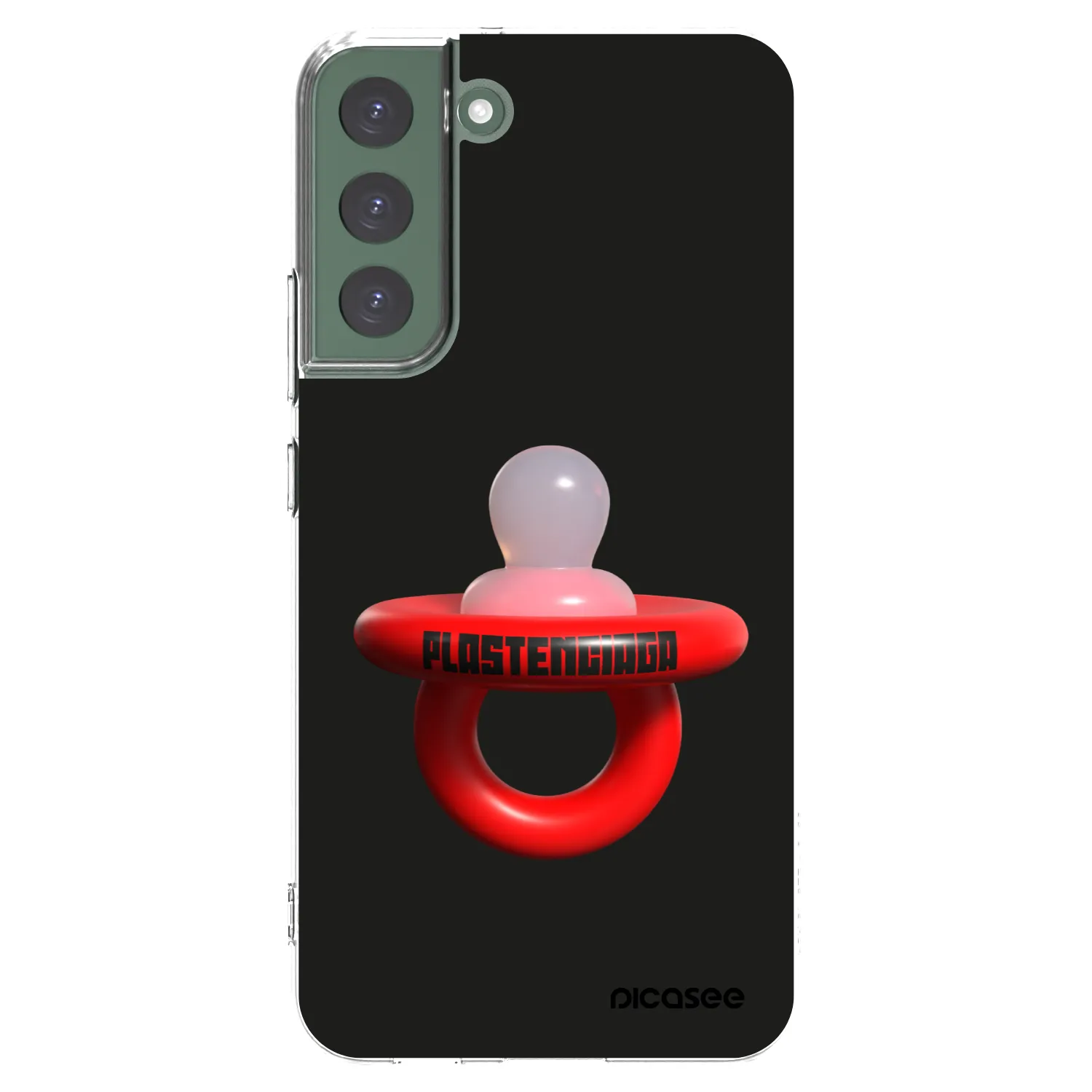 Picasee silikonski prozorni ovitek za Samsung Galaxy S22+ 5G - Le Dudel