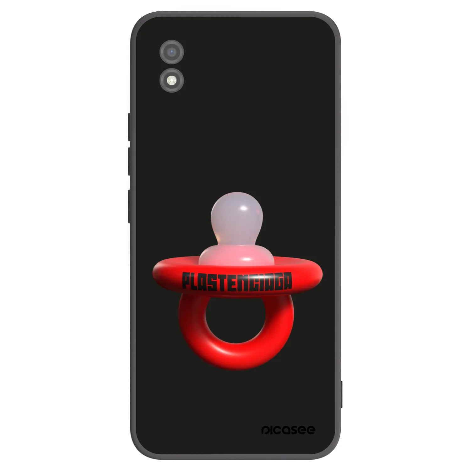 Picasee silikonski črni ovitek za Realme C11 (2021) - Le Dudel