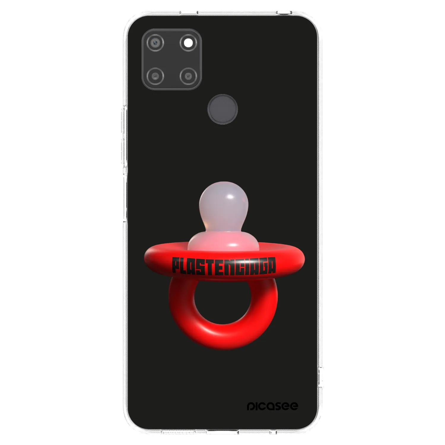 Picasee silikonski prozorni ovitek za Realme C21Y - Le Dudel
