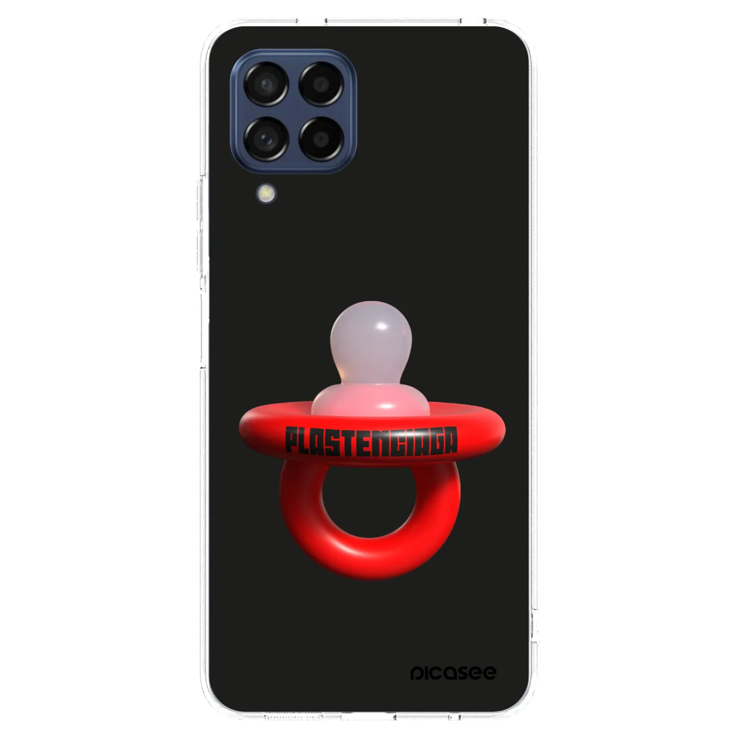 Picasee silikonski prozorni ovitek za Samsung Galaxy M53 5G - Le Dudel