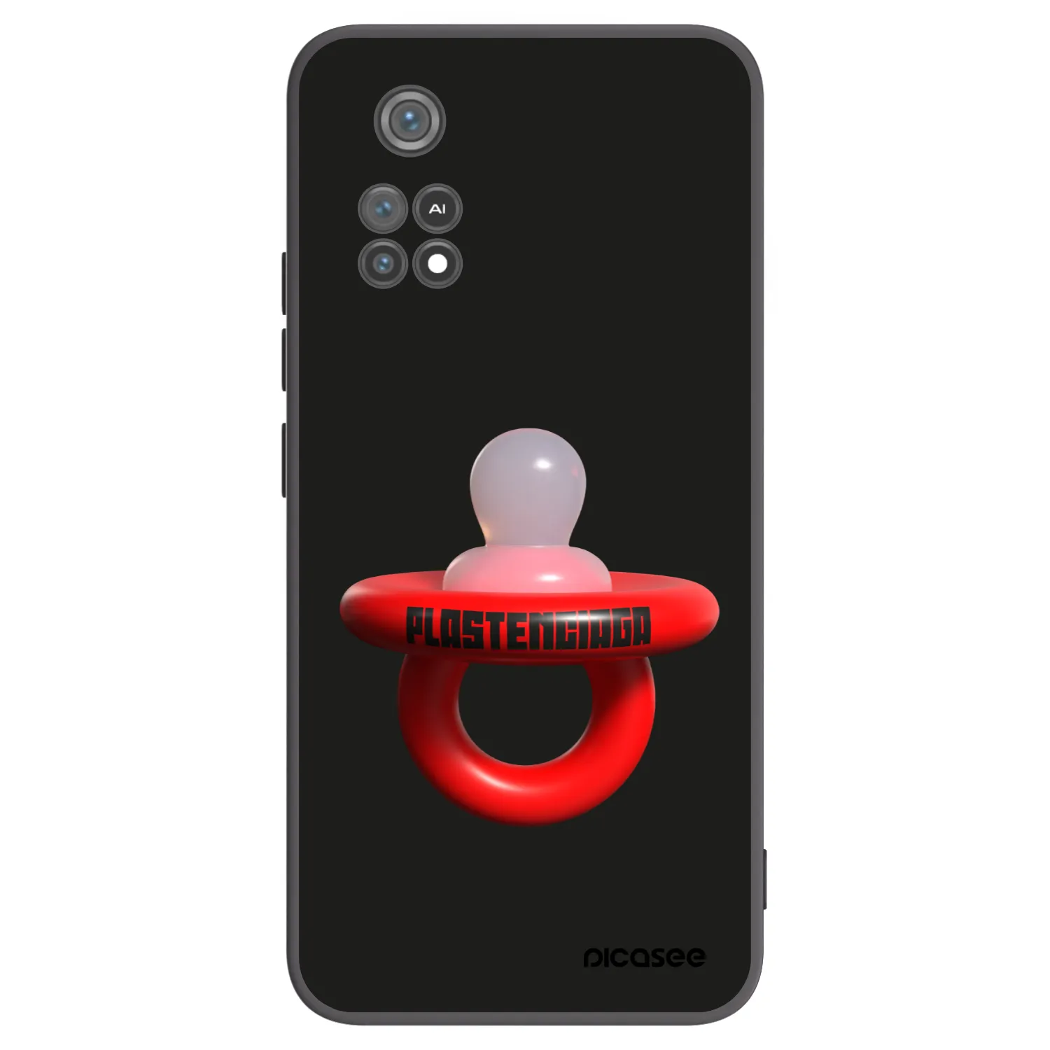 Picasee silikonski črni ovitek za Xiaomi Poco M4 Pro - Le Dudel