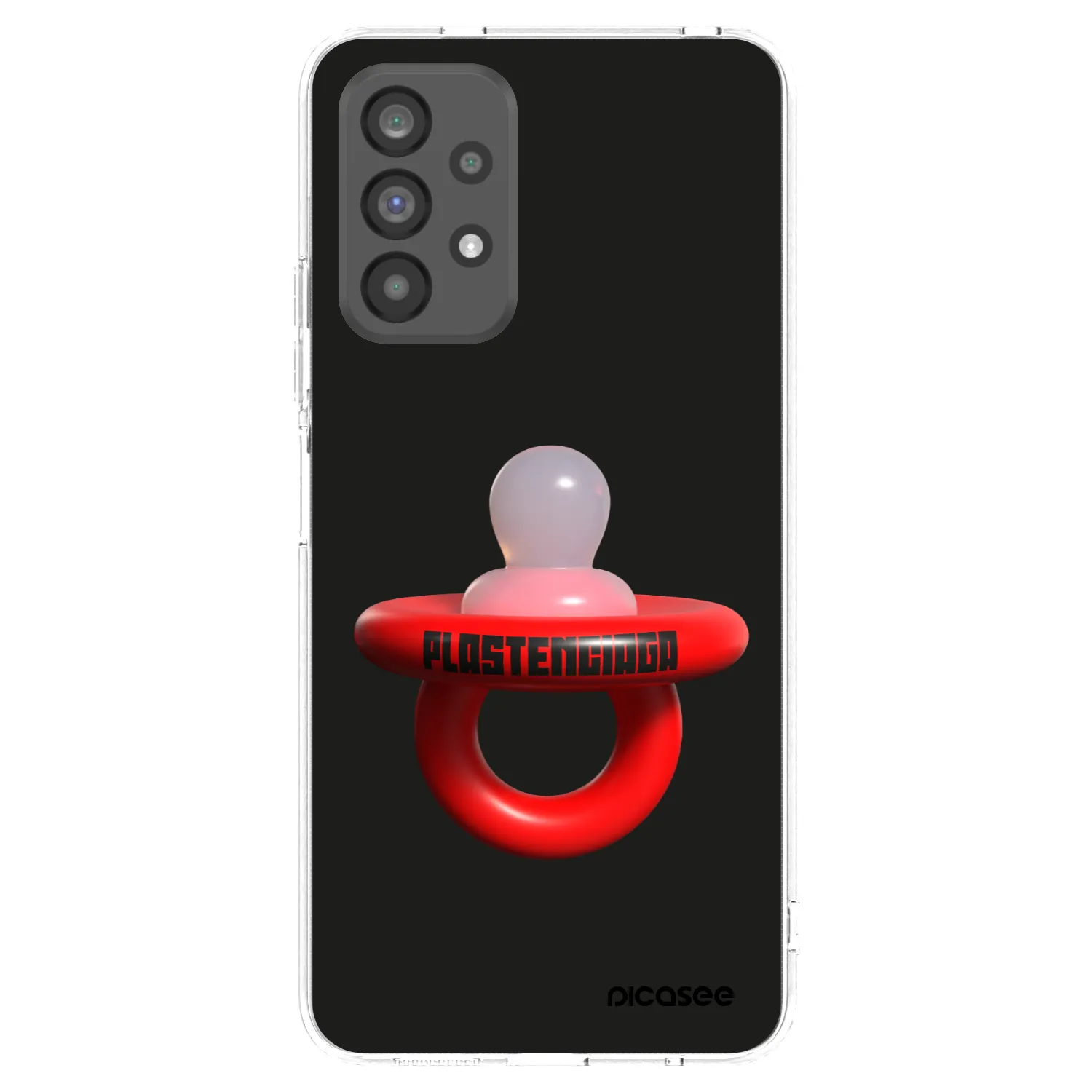 Picasee silikonski prozorni ovitek za Samsung Galaxy A73 5G - Le Dudel