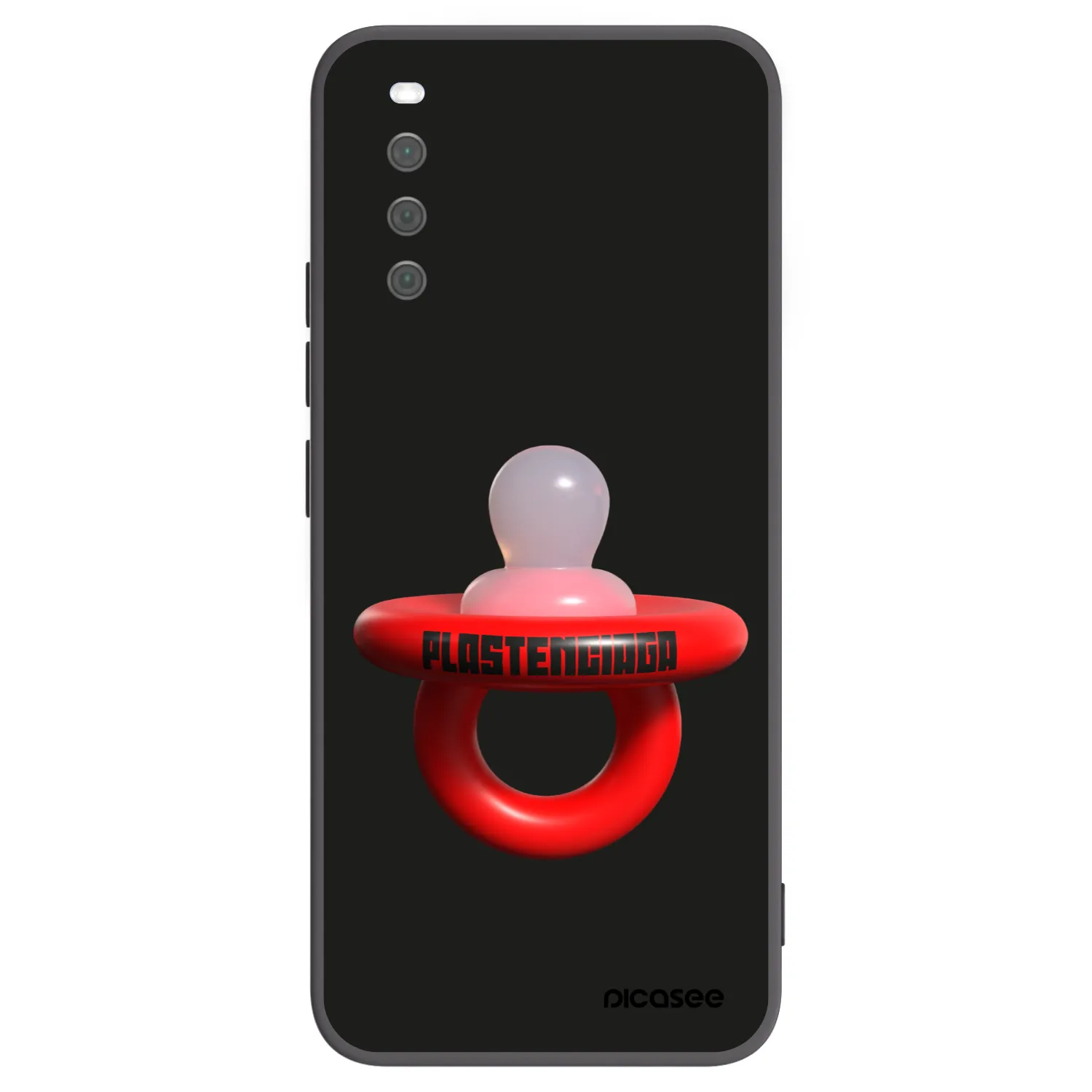 Picasee silikonski črni ovitek za Sony Xperia 10 III - Le Dudel