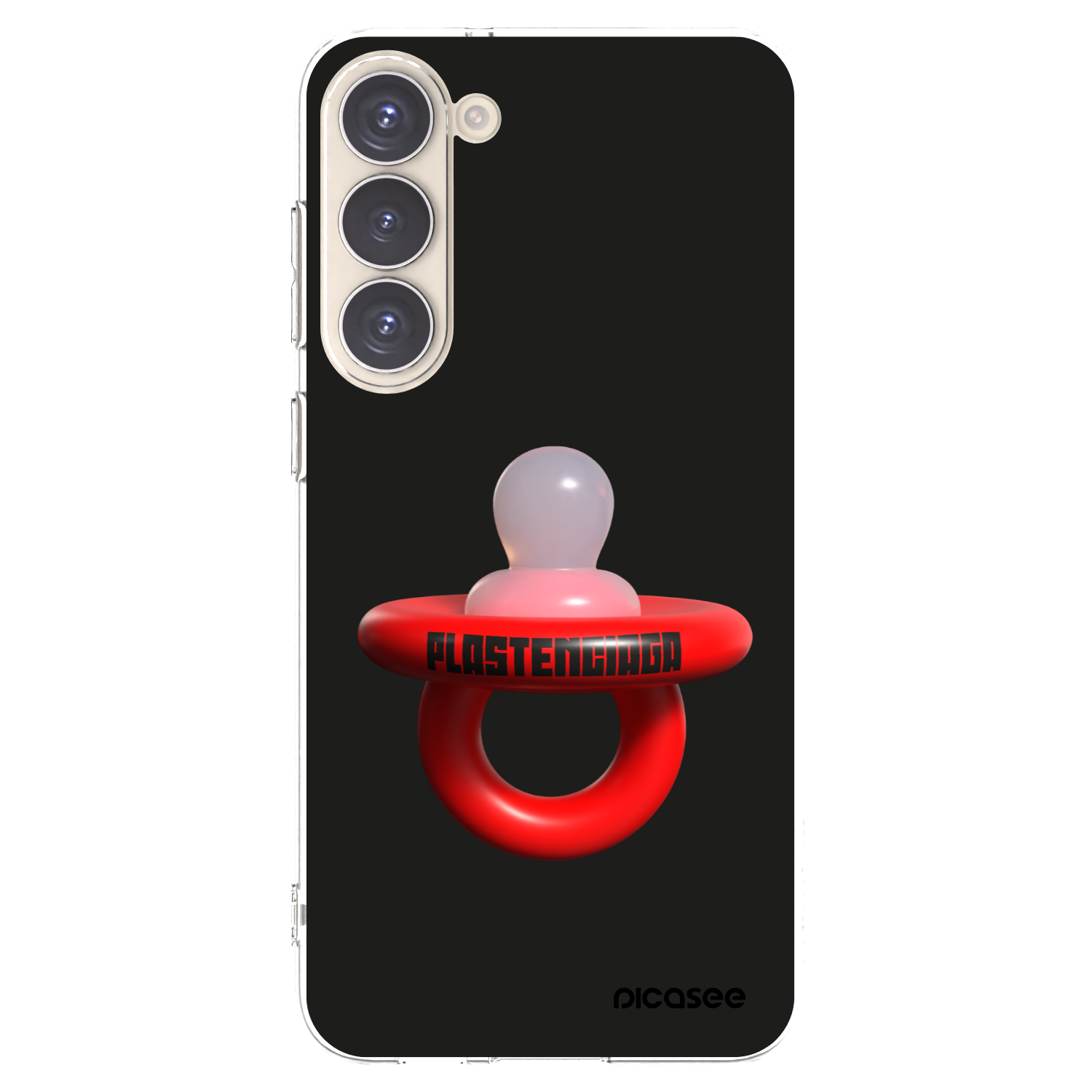 Picasee silikonski prozorni ovitek za Samsung Galaxy S23+ 5G - Le Dudel