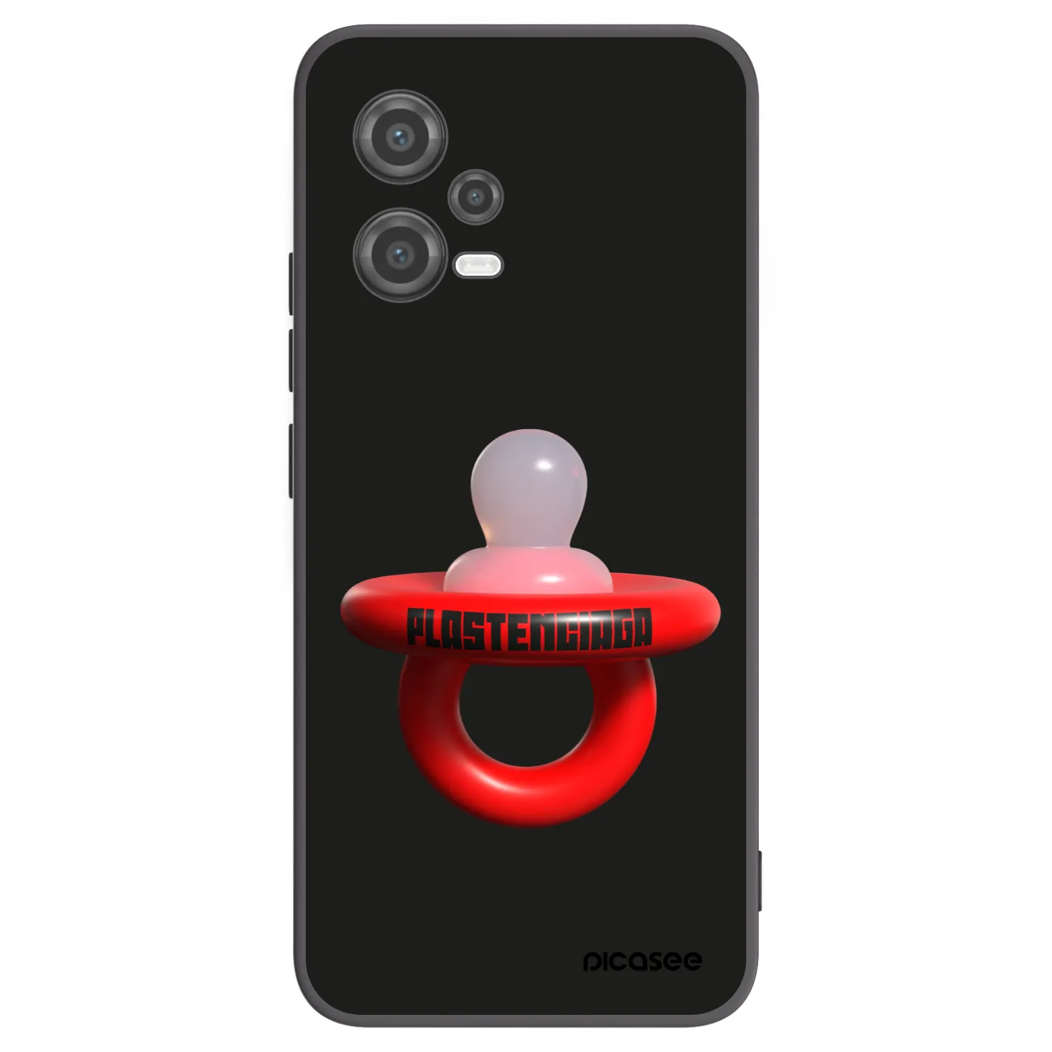 Picasee silikonski črni ovitek za Xiaomi Poco X5 - Le Dudel