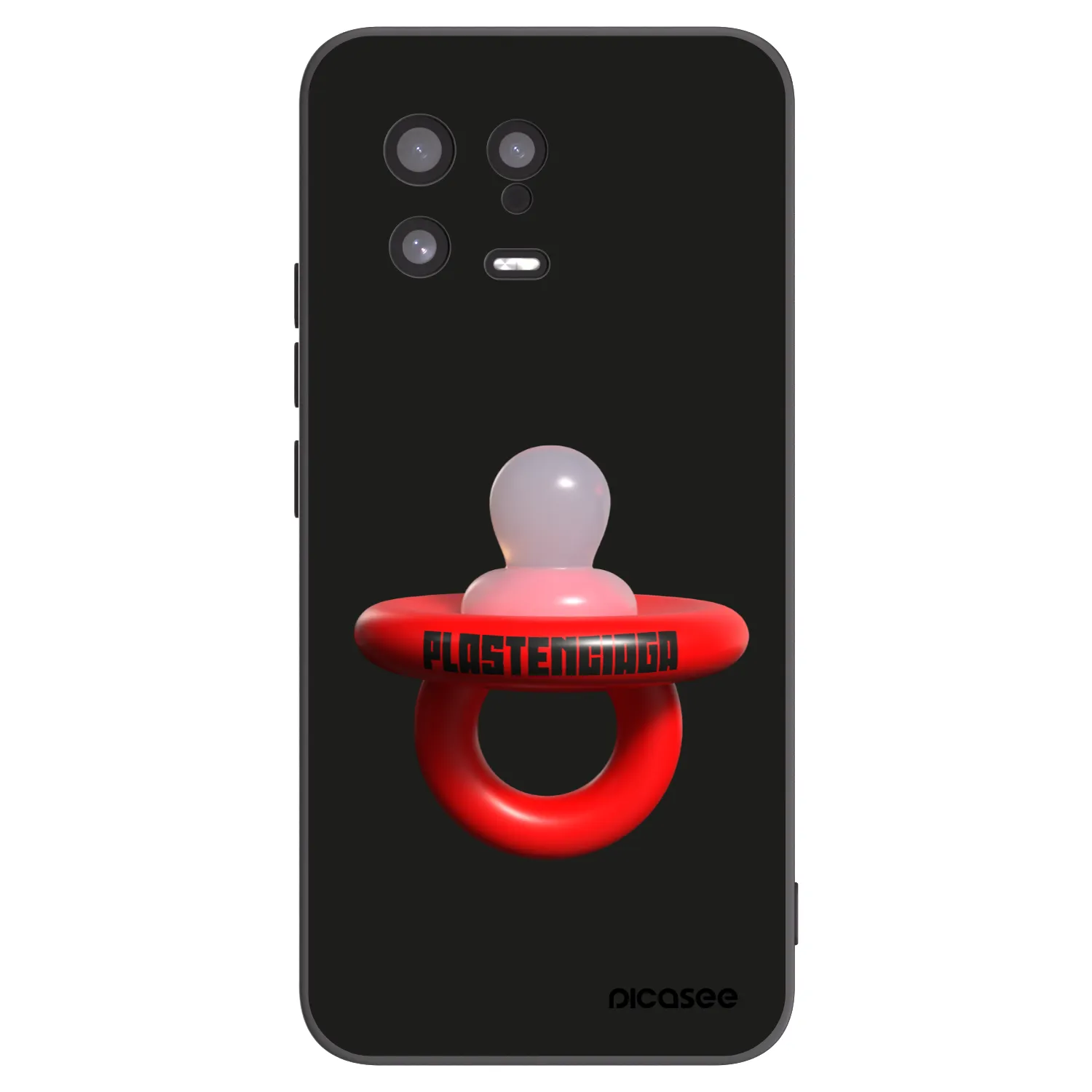 Picasee silikonski črni ovitek za Xiaomi 13 - Le Dudel