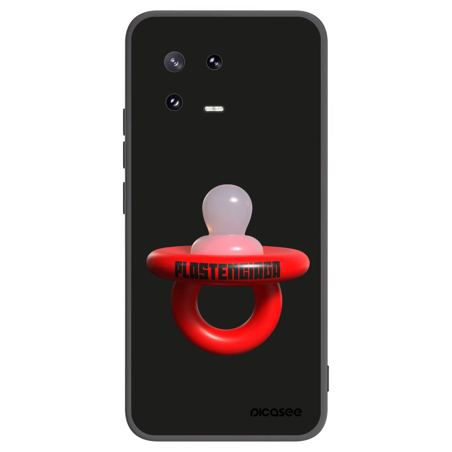 Picasee silikonski črni ovitek za Xiaomi 13 Pro - Le Dudel