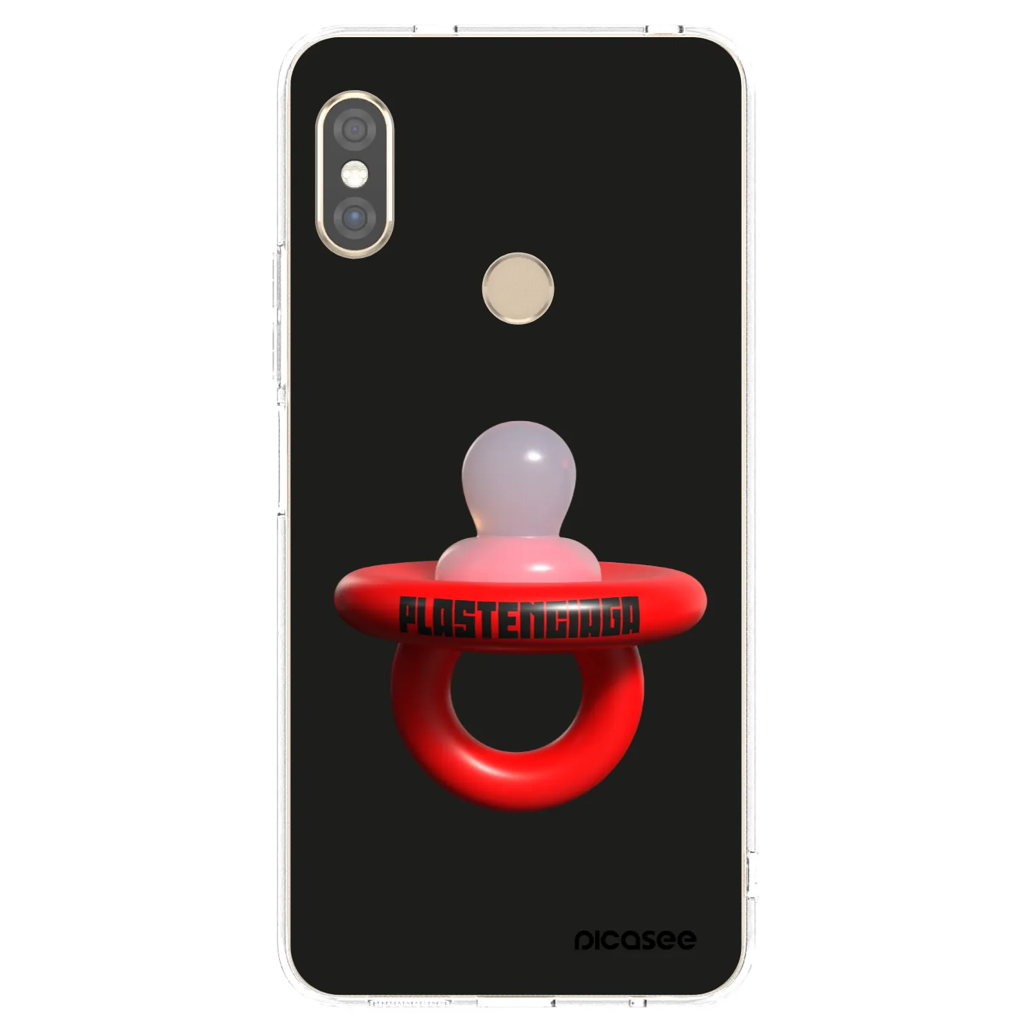 Picasee silikonski prozorni ovitek za Xiaomi Redmi Note 5 Global - Le Dudel