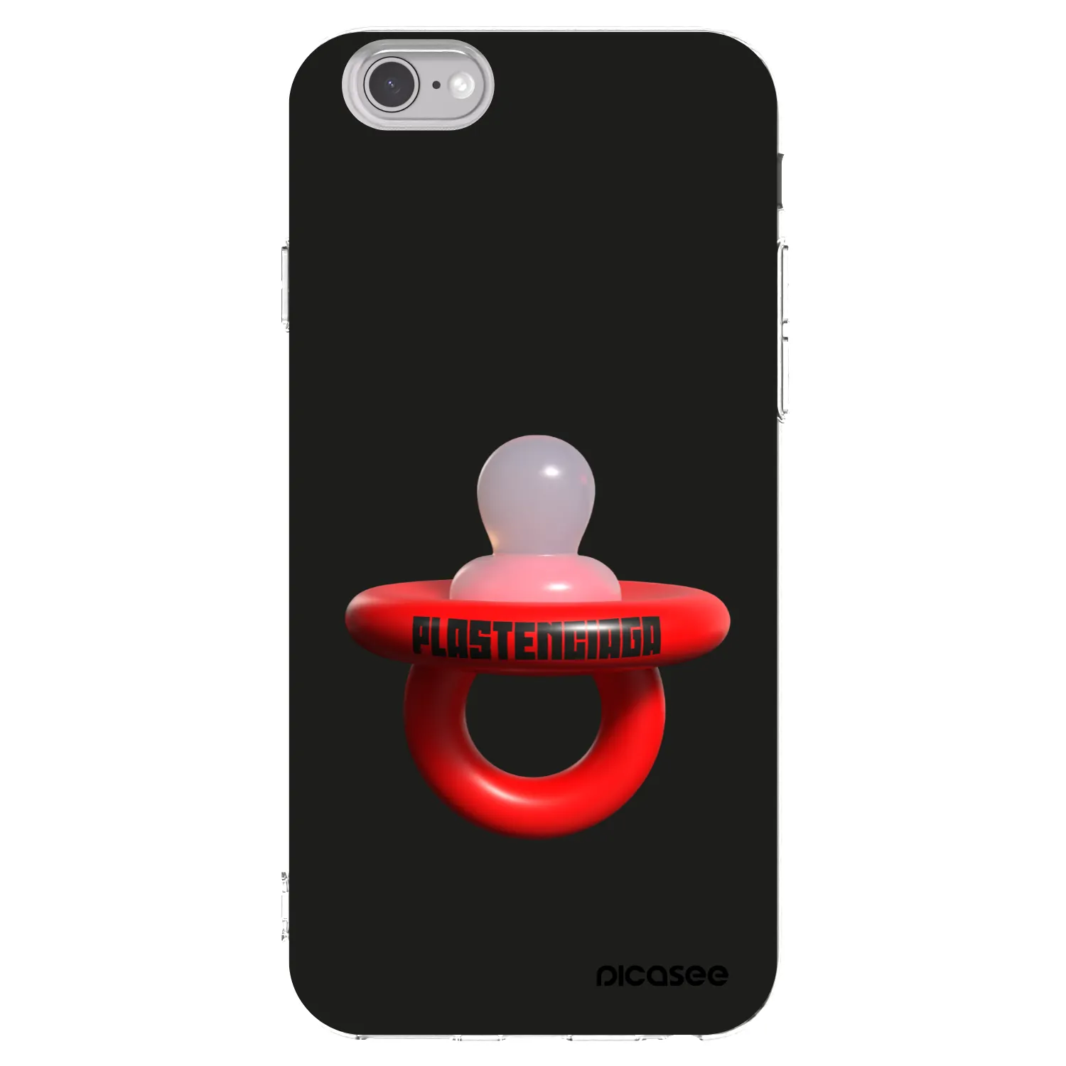 Picasee silikonski prozorni ovitek za Apple iPhone 6/6S - Le Dudel