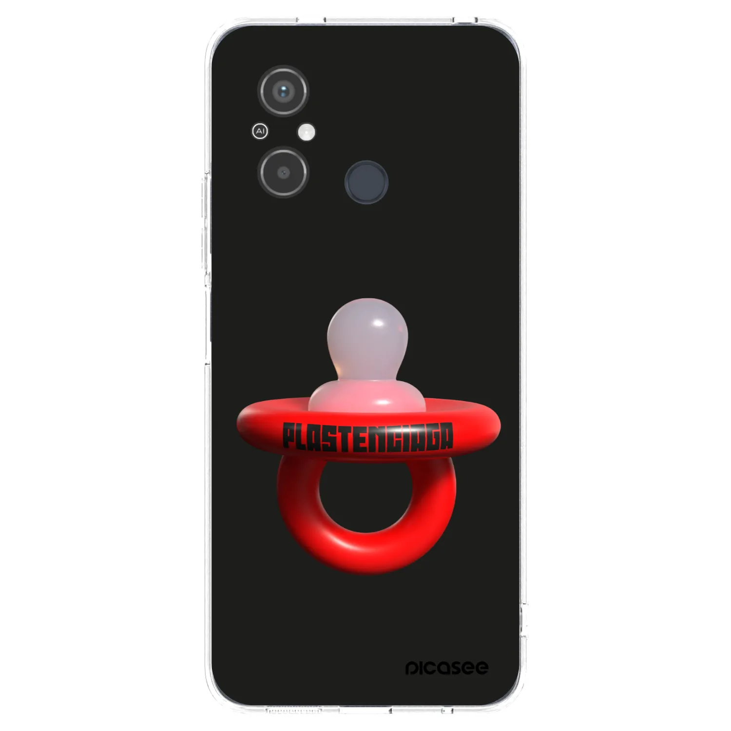 Picasee silikonski prozorni ovitek za Xiaomi Redmi 12C - Le Dudel