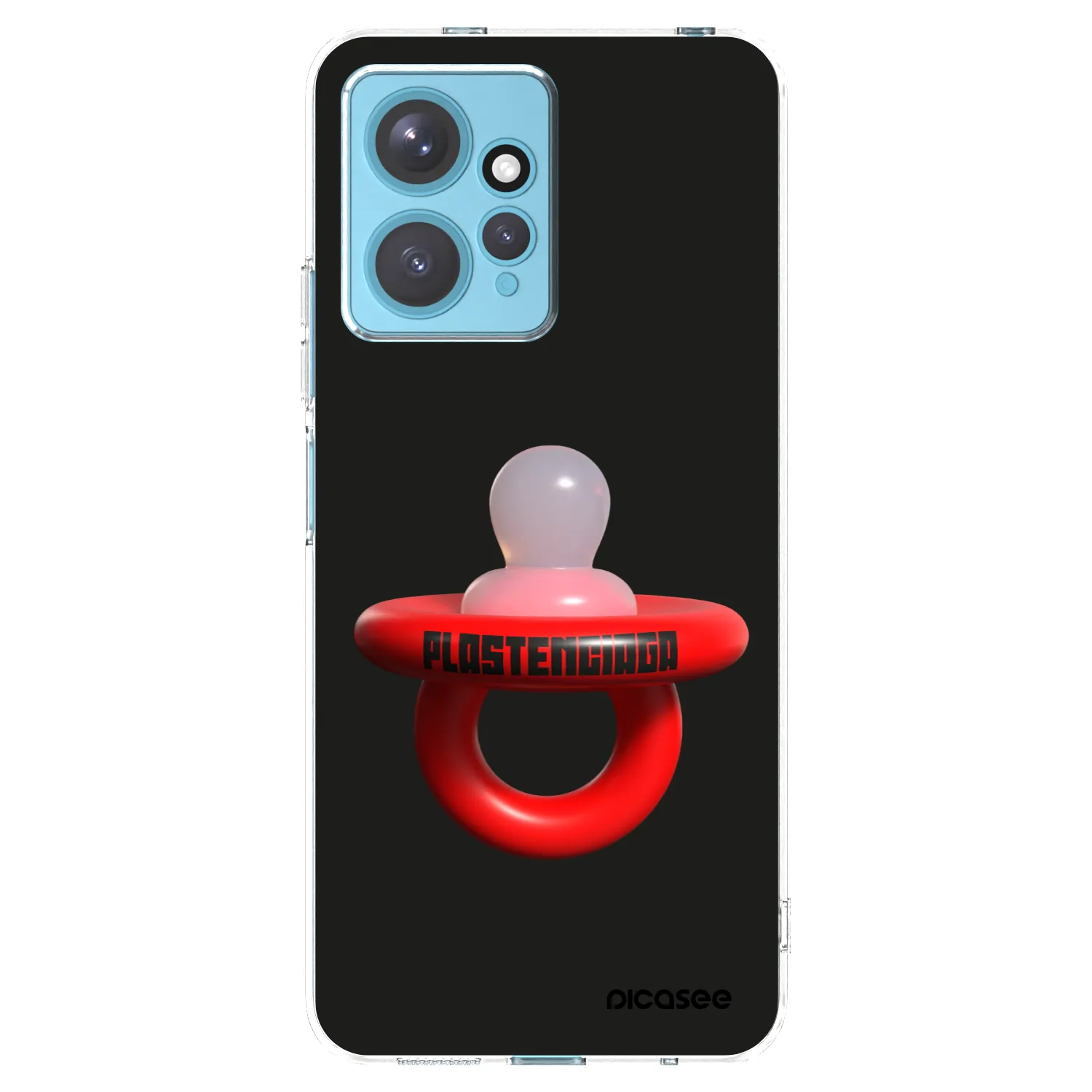Picasee silikonski prozorni ovitek za Xiaomi Redmi Note 12 4G - Le Dudel
