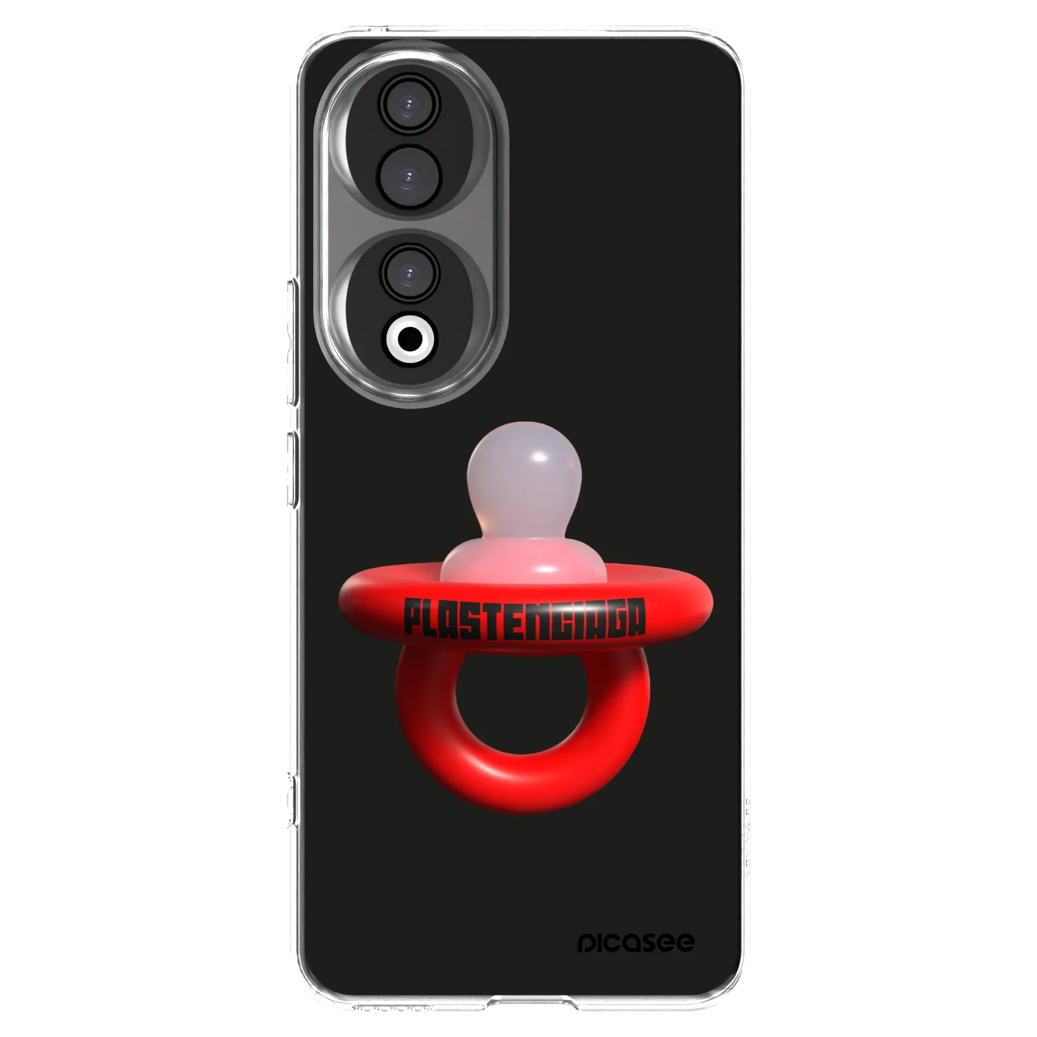 Picasee silikonski prozorni ovitek za Honor 90 5G - Le Dudel