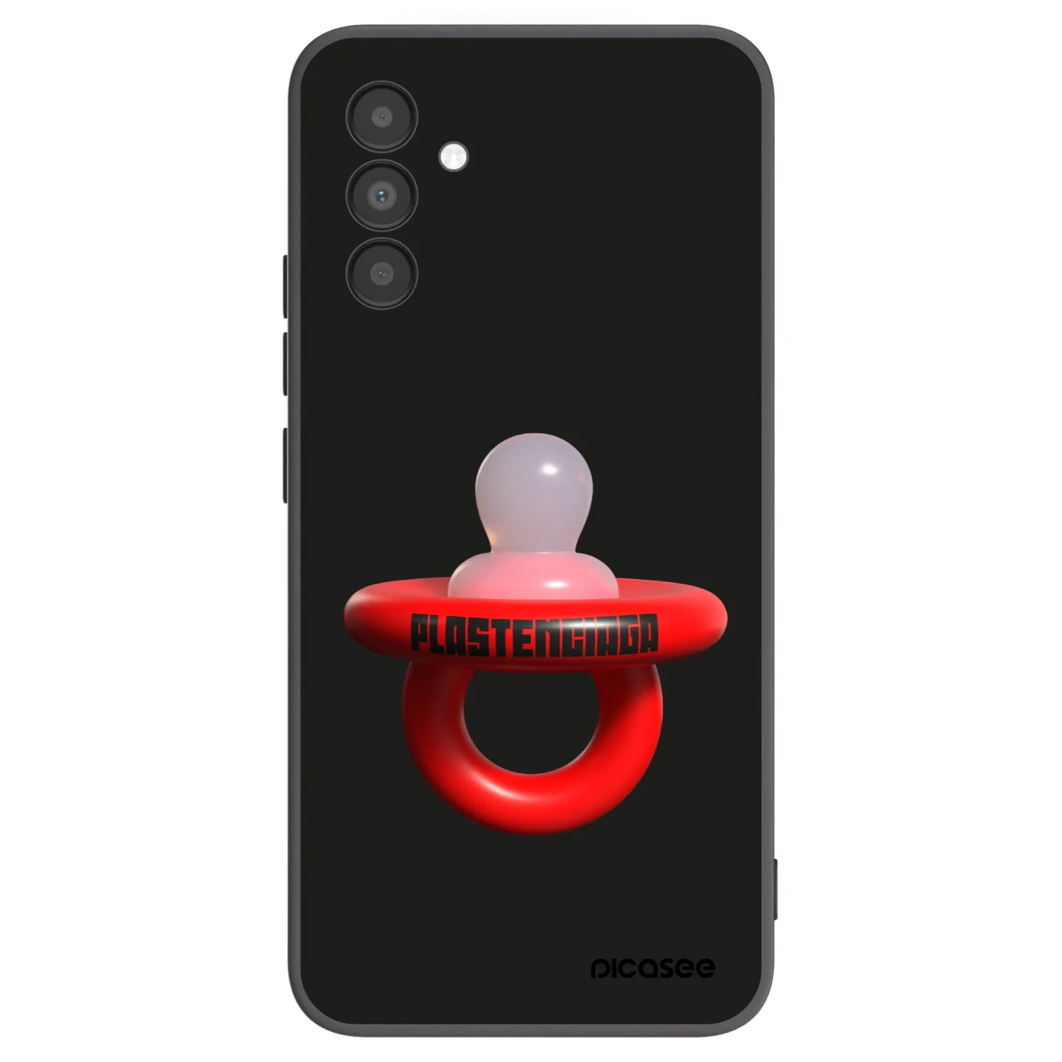 Picasee silikonski črni ovitek za Samsung Galaxy A04s A047F - Le Dudel