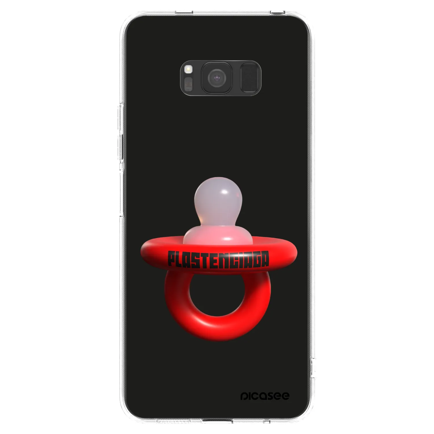 Picasee silikonski prozorni ovitek za Samsung Galaxy S8 G950F - Le Dudel