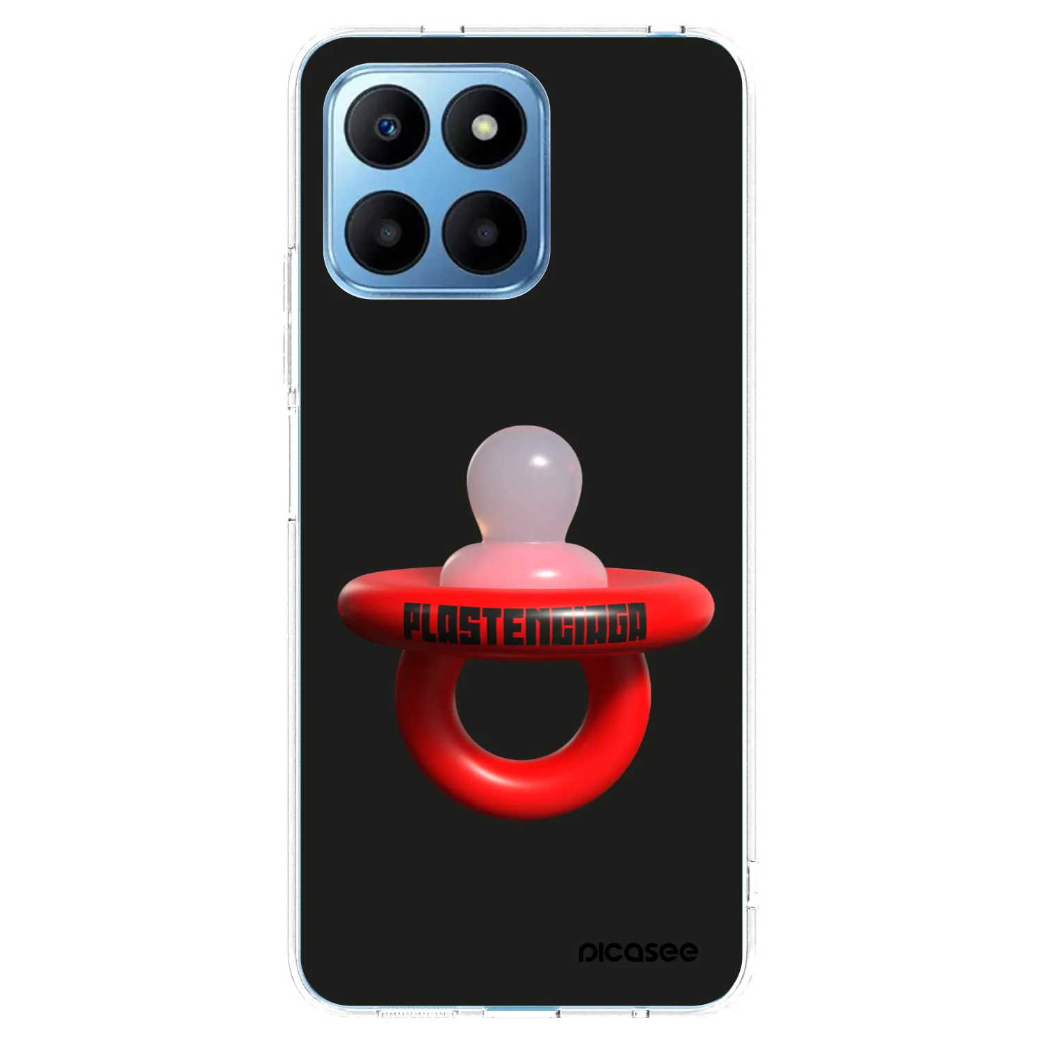 Picasee silikonski prozorni ovitek za Honor 70 Lite - Le Dudel