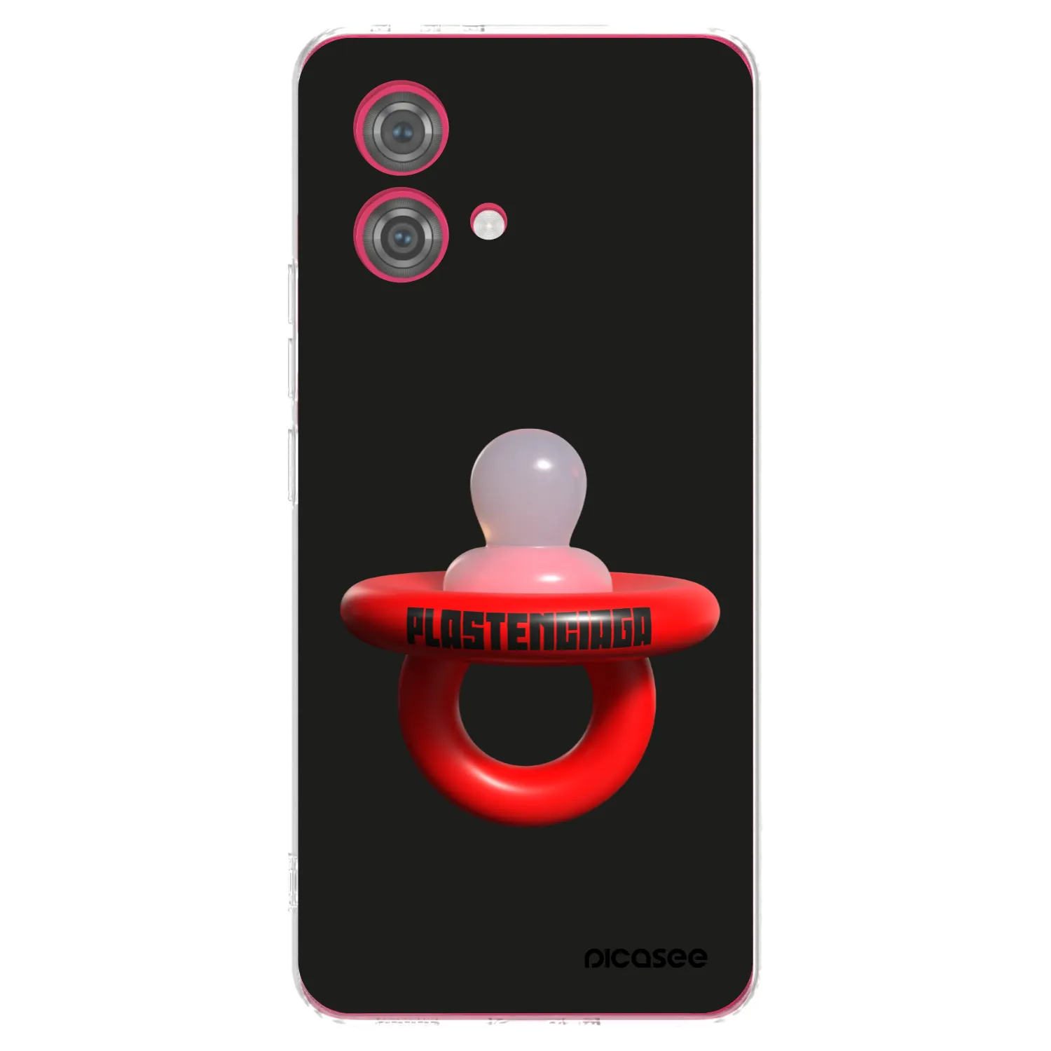 Picasee silikonski prozorni ovitek za Motorola Moto G84 5G - Le Dudel