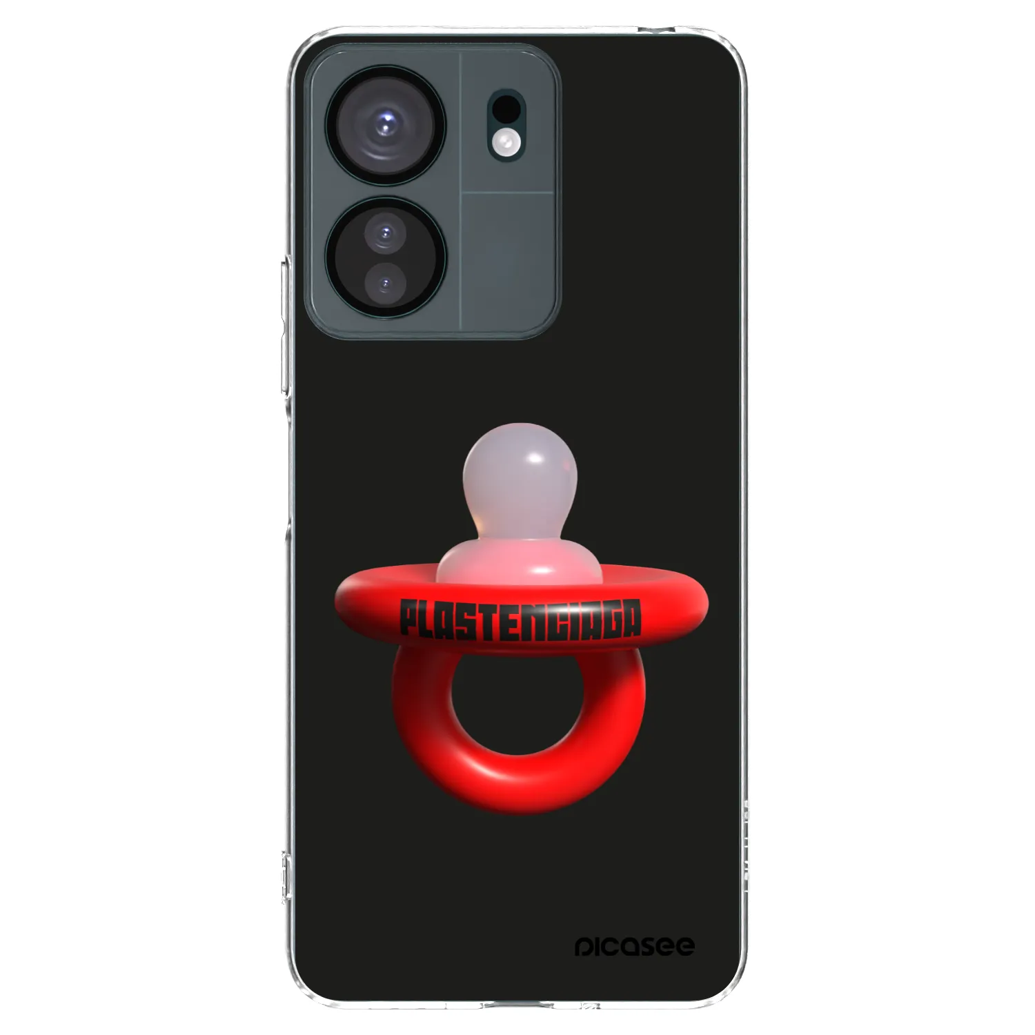 Picasee silikonski prozorni ovitek za Xiaomi Redmi 13C 4G - Le Dudel