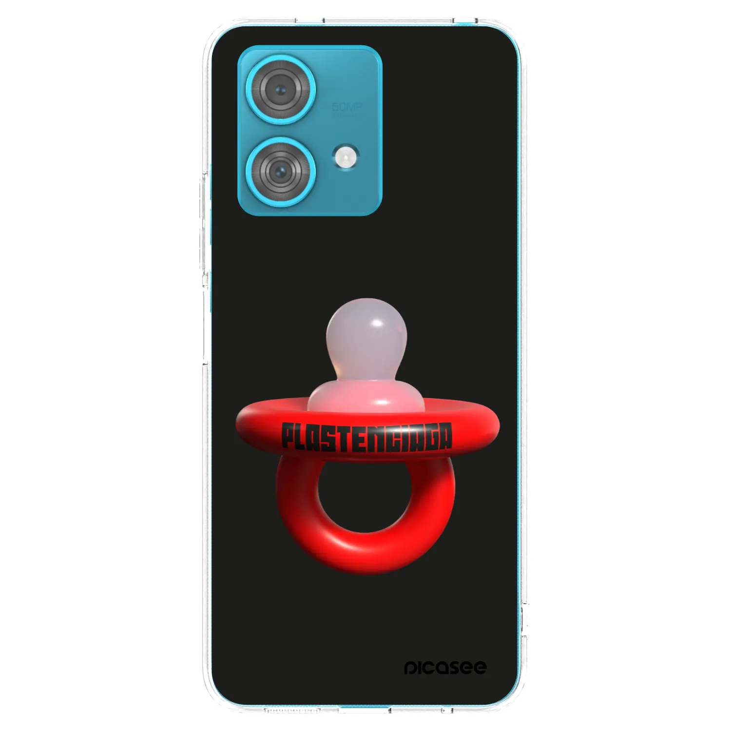 Picasee silikonski prozorni ovitek za Motorola Edge 40 Neo - Le Dudel