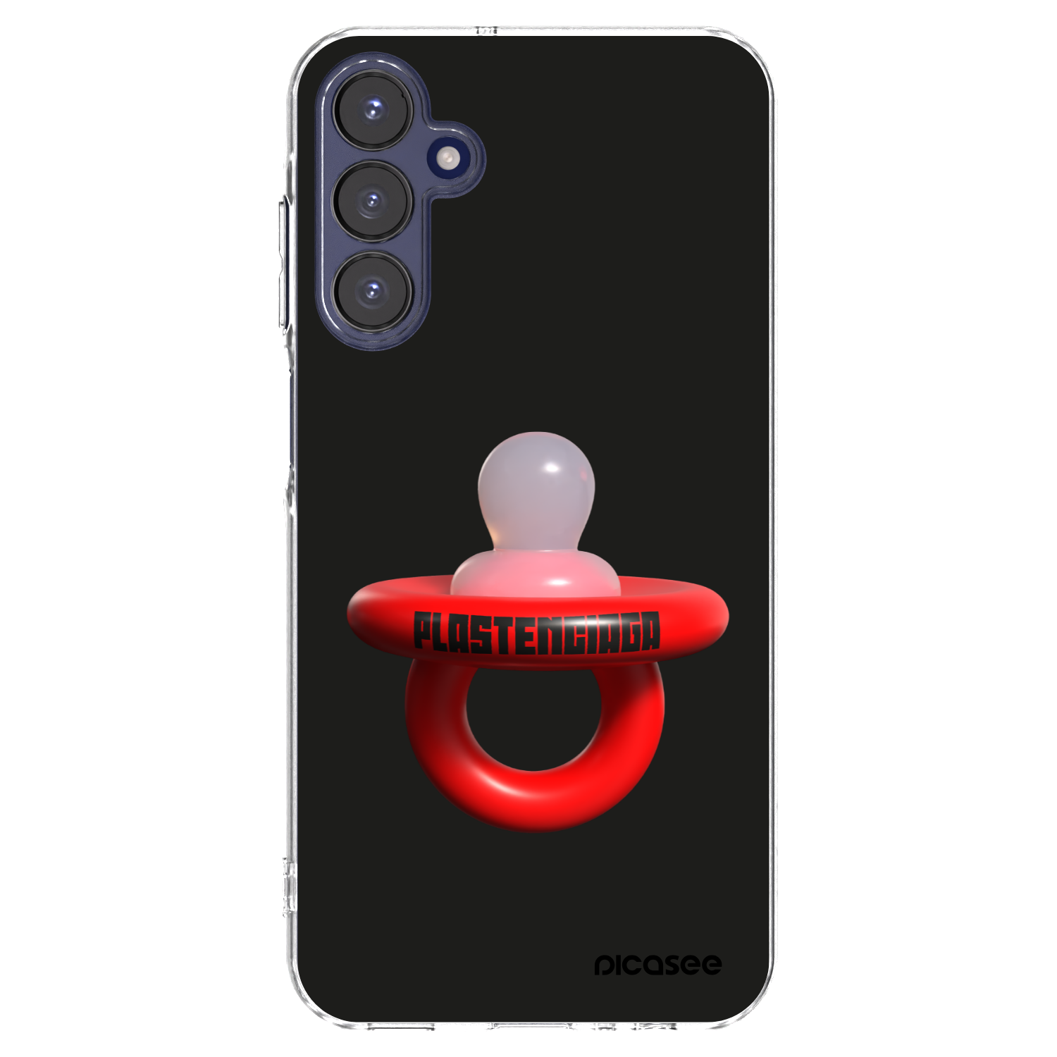 Picasee silikonski prozorni ovitek za Samsung Galaxy A15 A155F 4G - Le Dudel