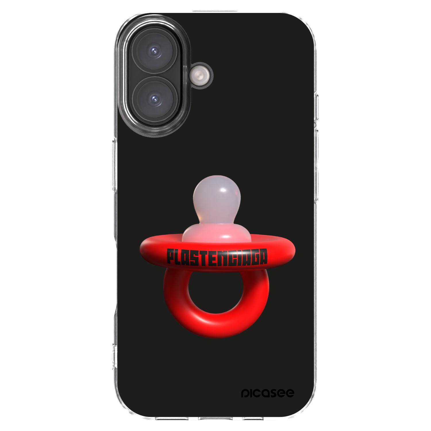 Picasee silikonski prozorni ovitek za Apple iPhone 16 - Le Dudel