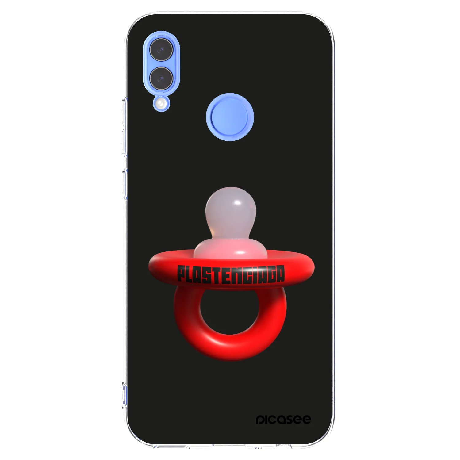 Picasee silikonski prozorni ovitek za Huawei P Smart 2019 - Le Dudel