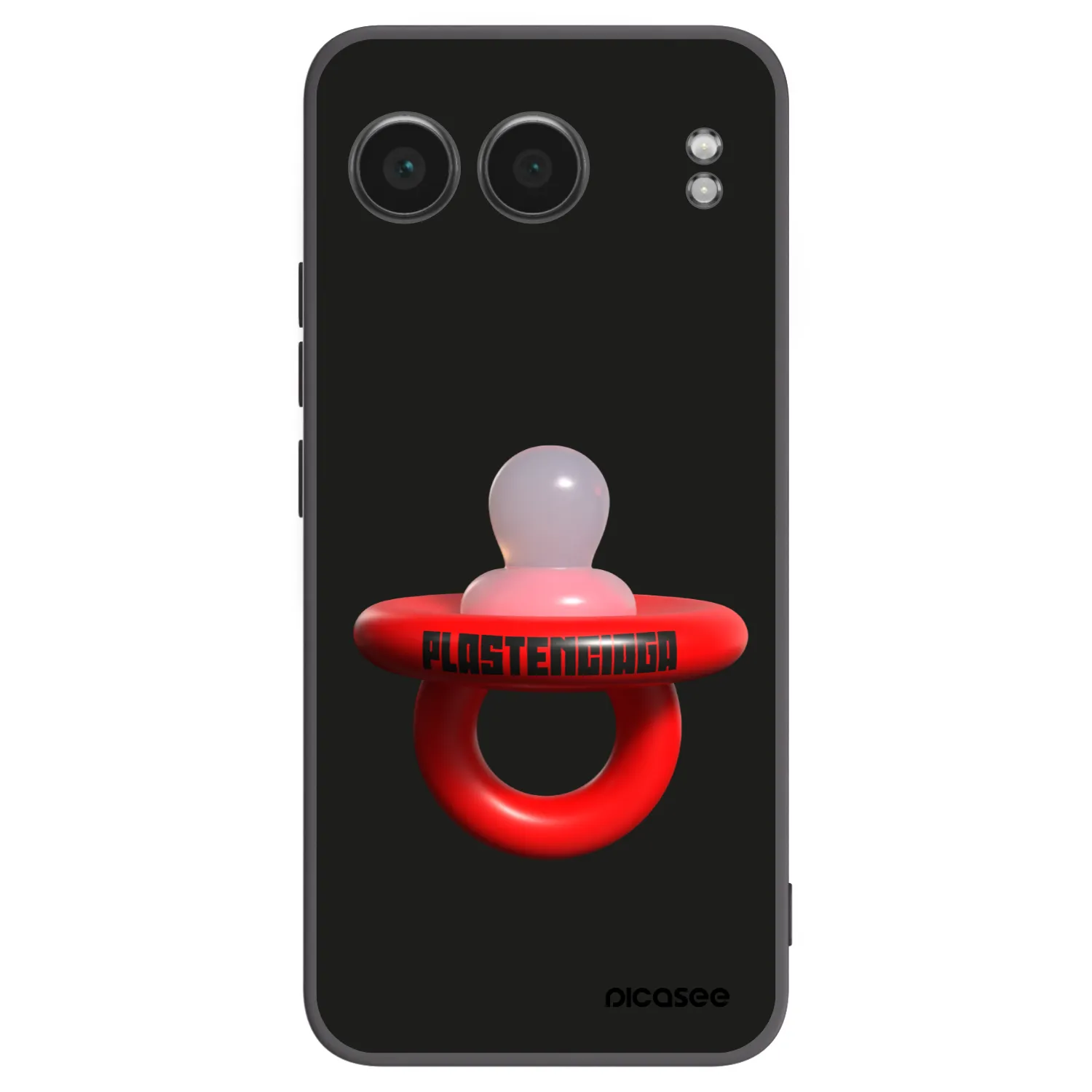 Picasee silikonski črni ovitek za OnePlus Nord 4 - Le Dudel