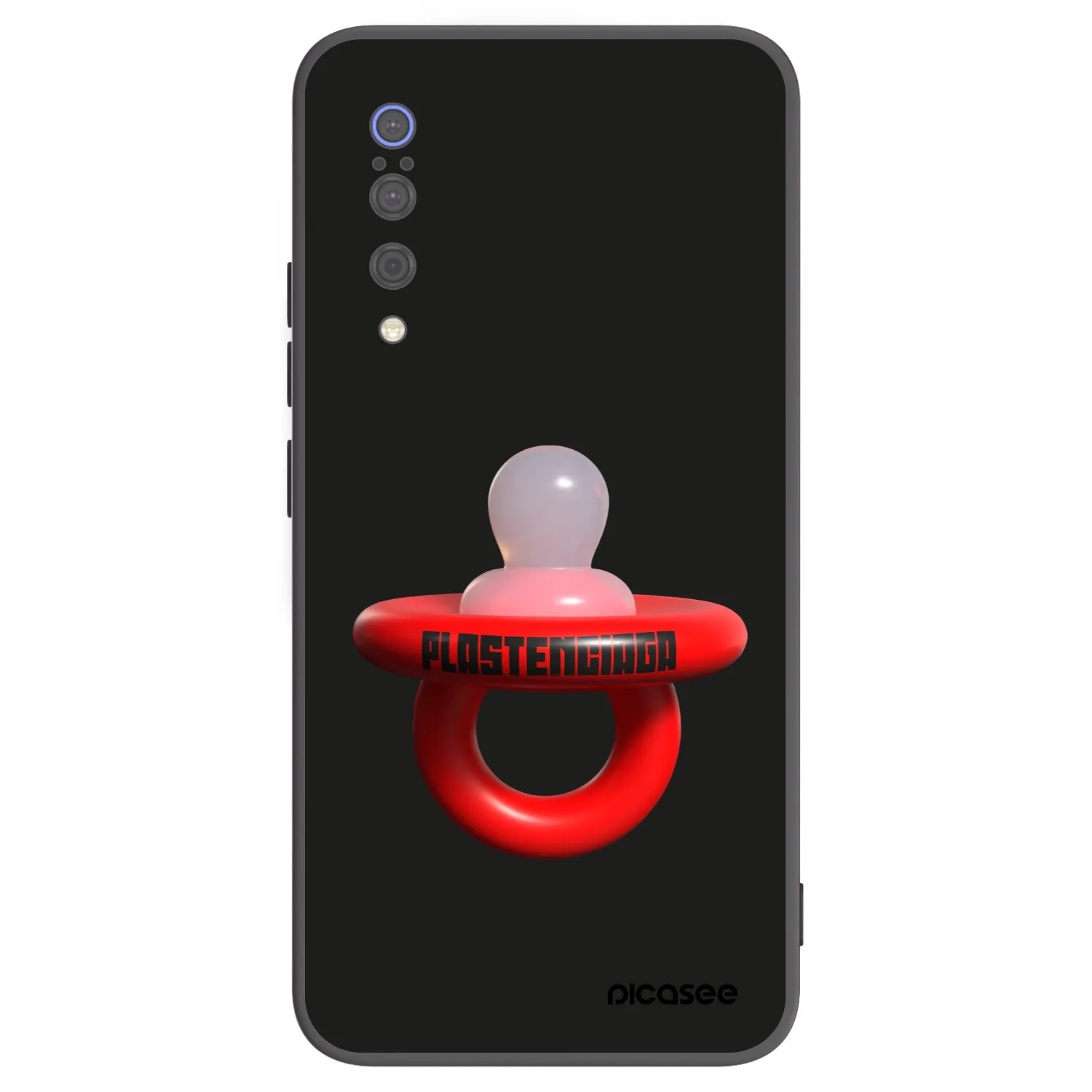 Picasee silikonski črni ovitek za Xiaomi Mi 9 - Le Dudel