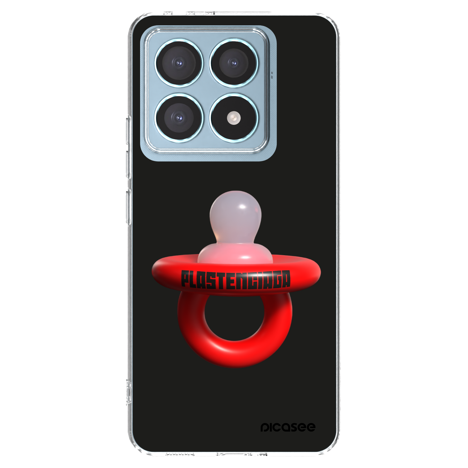 Picasee silikonski prozorni ovitek za Xiaomi 14T Pro - Le Dudel