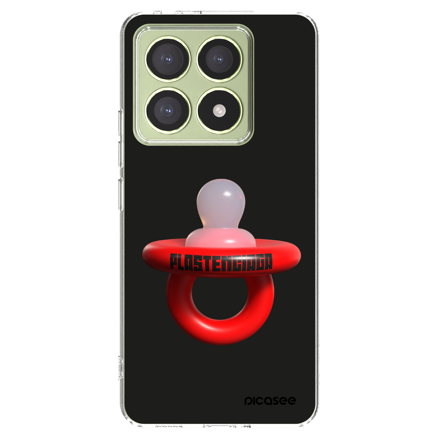 Picasee silikonski prozorni ovitek za Xiaomi 14T - Le Dudel