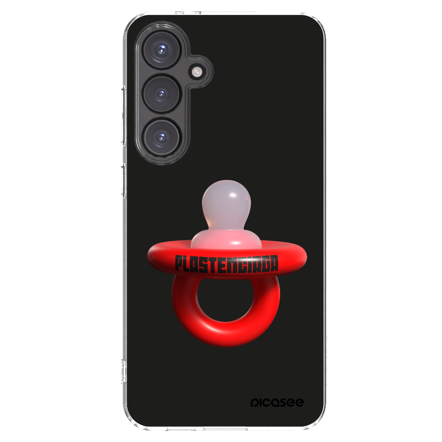 Picasee silikonski prozorni ovitek za Samsung Galaxy S24 FE S721B - Le Dudel