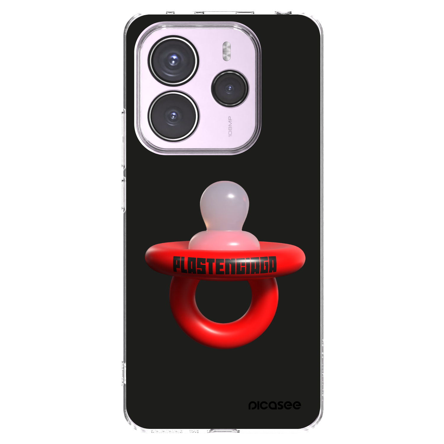 Picasee silikonski prozorni ovitek za Xiaomi Redmi Note 14 5G - Le Dudel