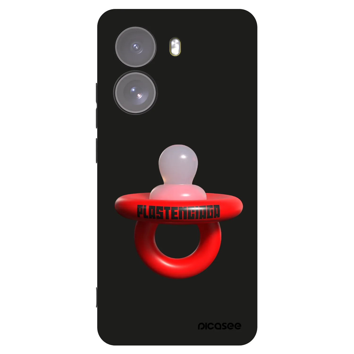 Picasee silikonski črni ovitek za Xiaomi Poco X7 - Le Dudel