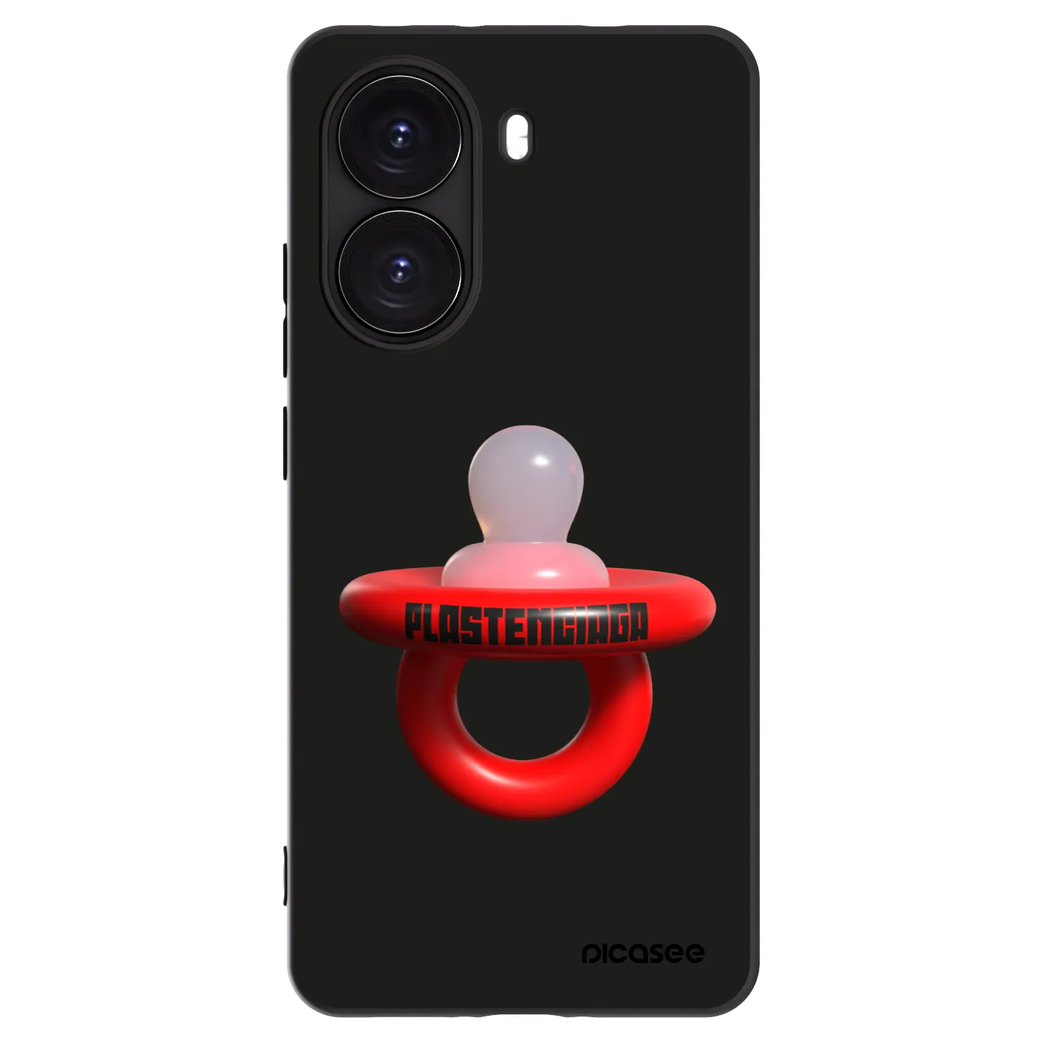 Picasee silikonski črni ovitek za Xiaomi Poco X7 Pro 5G - Le Dudel