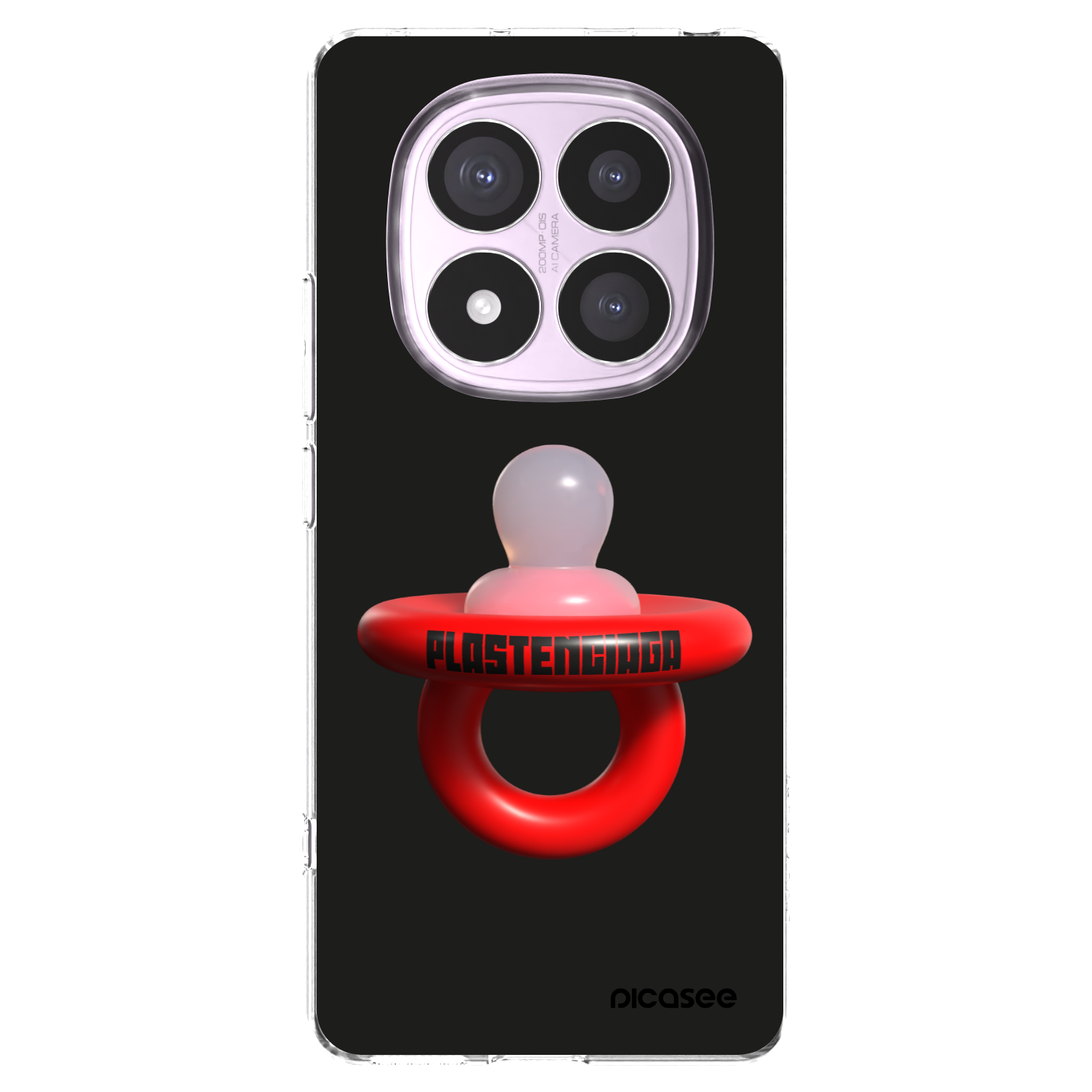 Picasee silikonski prozorni ovitek za Xiaomi Redmi Note 14 Pro 4G - Le Dudel