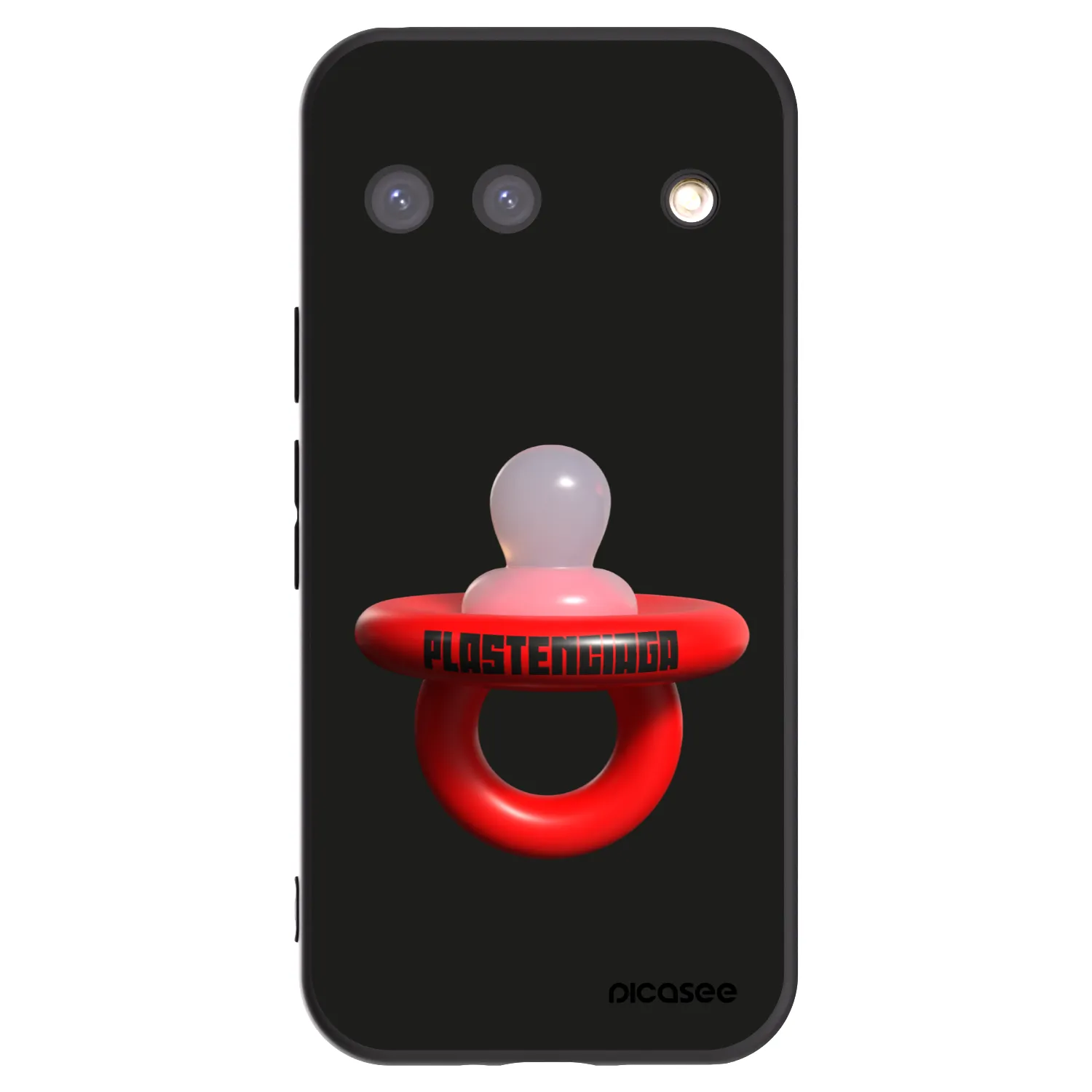 Picasee silikonski črni ovitek za Google Pixel 9 - Le Dudel