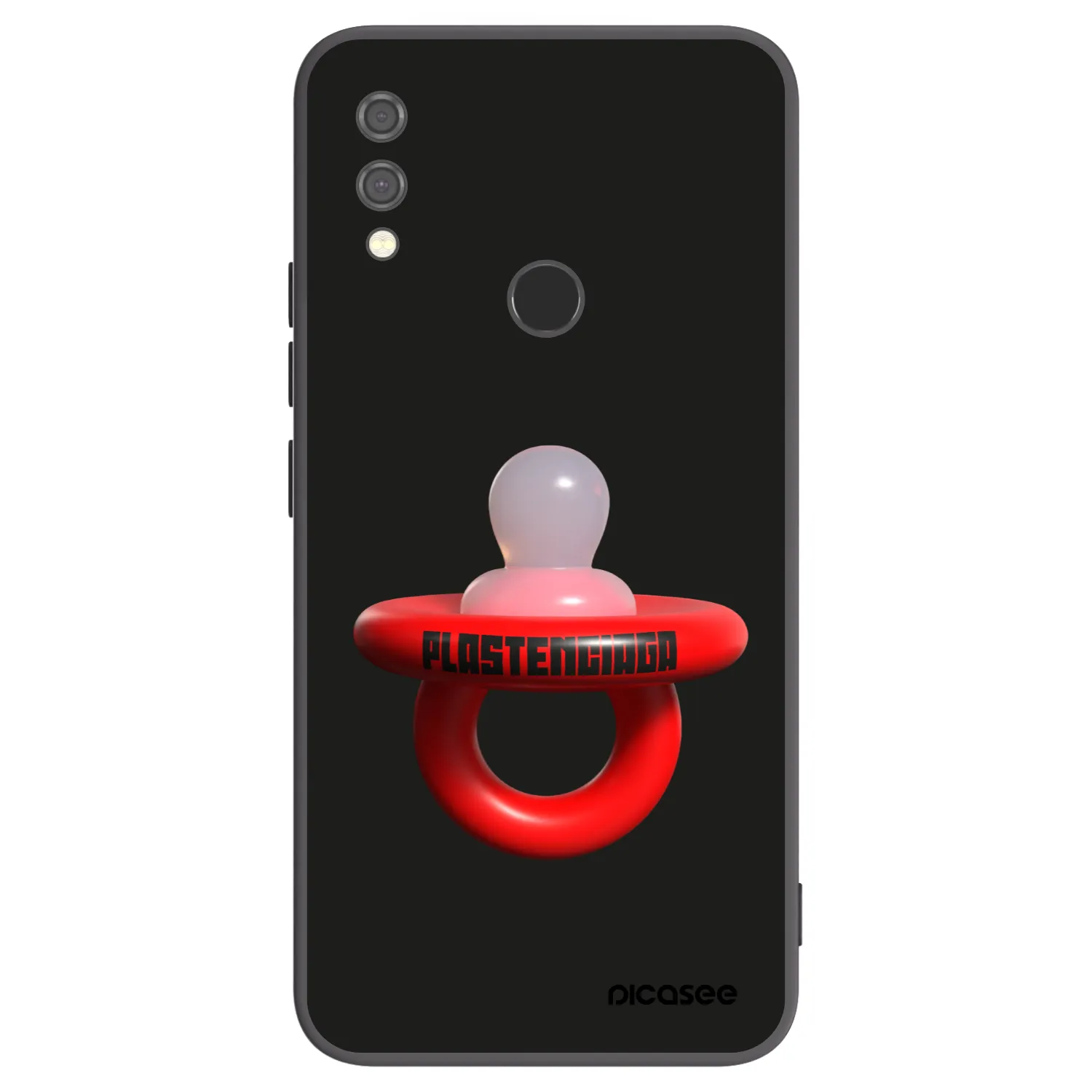 Picasee silikonski črni ovitek za Xiaomi Redmi Note 7 - Le Dudel