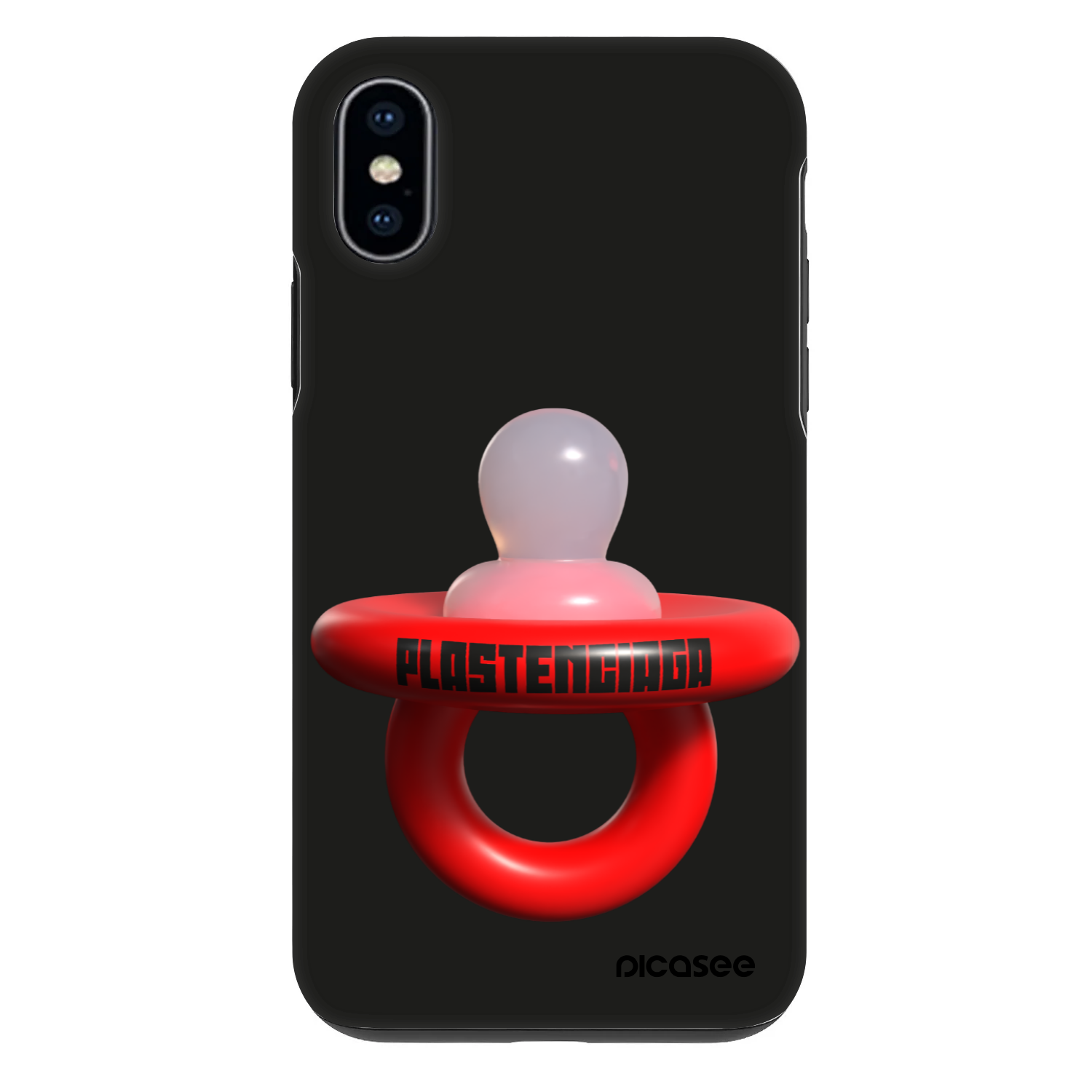 Picasee Fashion Case za Apple iPhone X/XS - Le Dudel