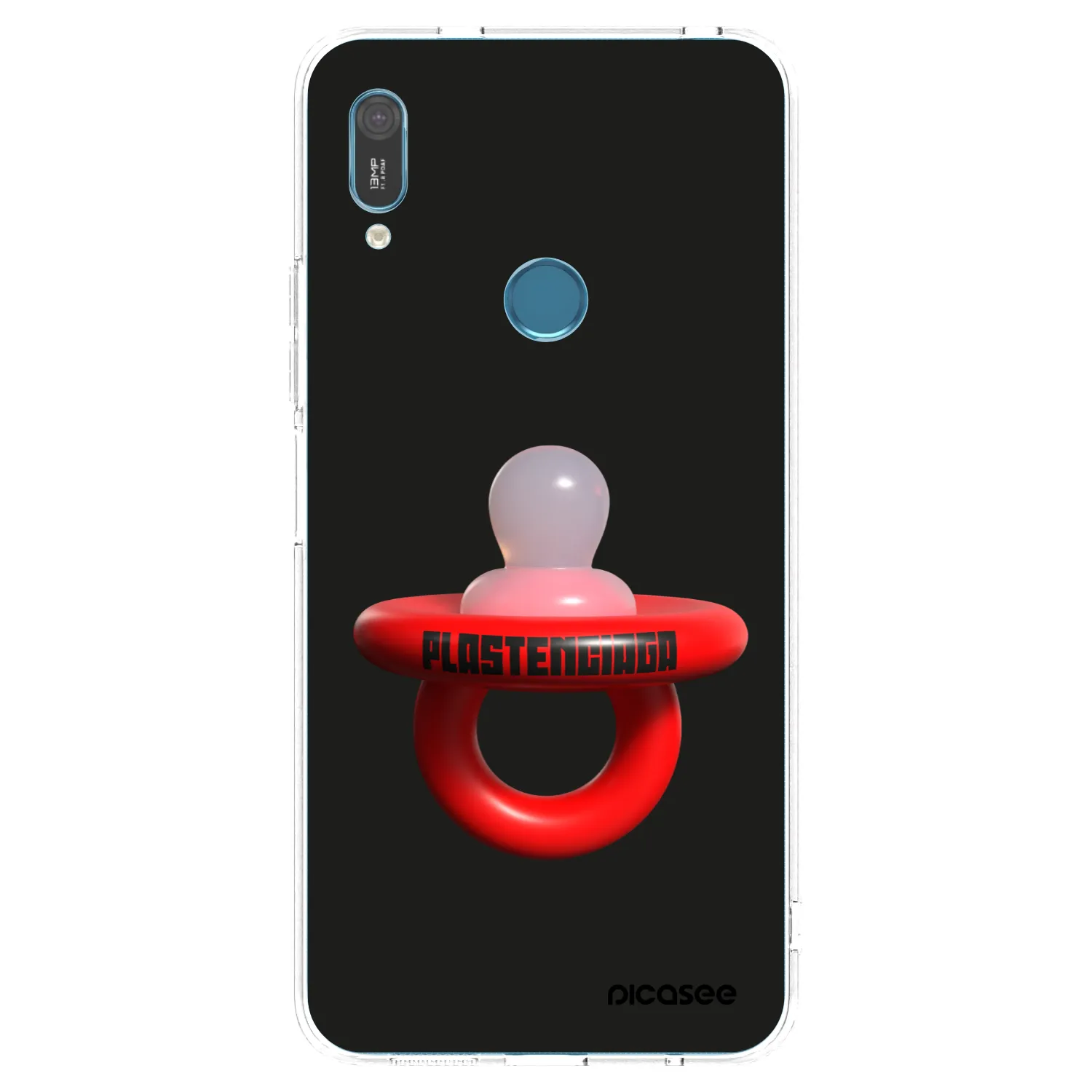 Picasee silikonski prozorni ovitek za Huawei Y6 2019 - Le Dudel