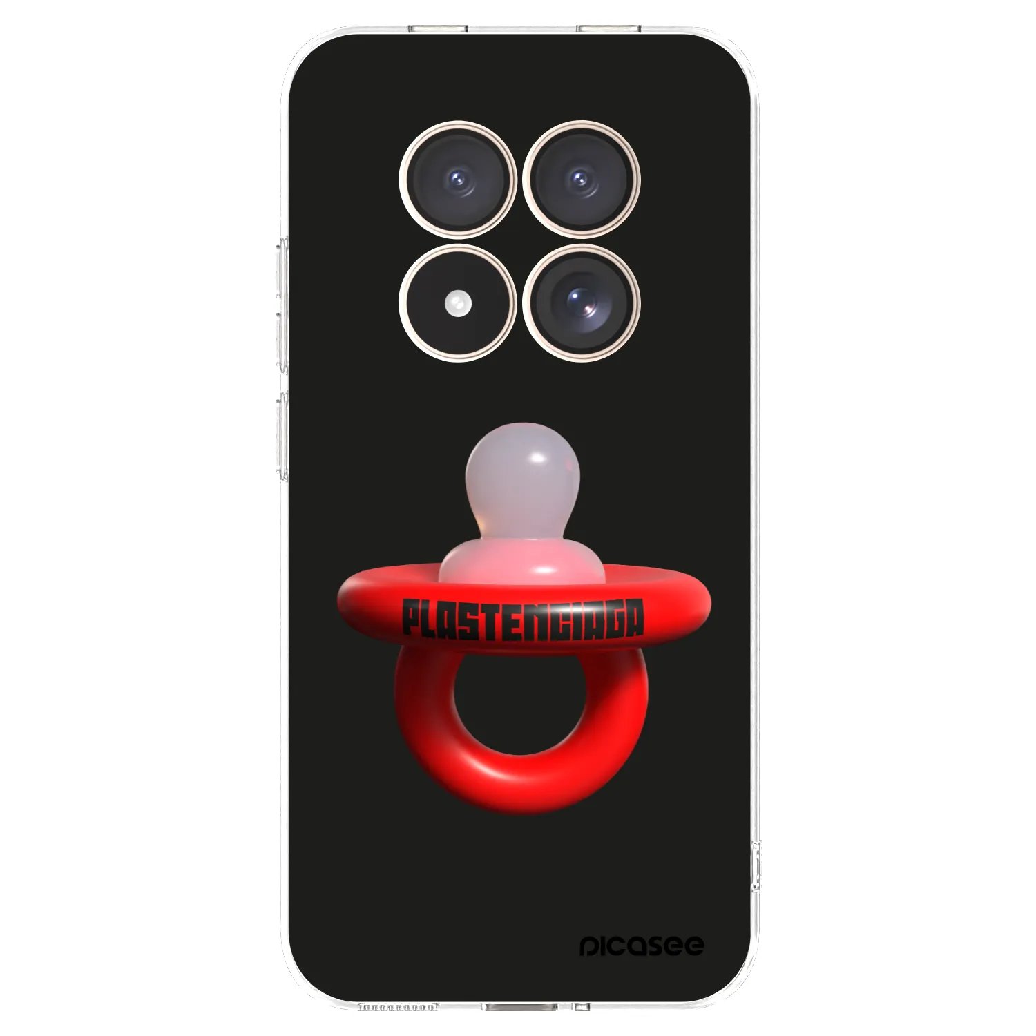 Picasee silikonski prozorni ovitek za Xiaomi Redmi Note 15 Pro 4G - Le Dudel