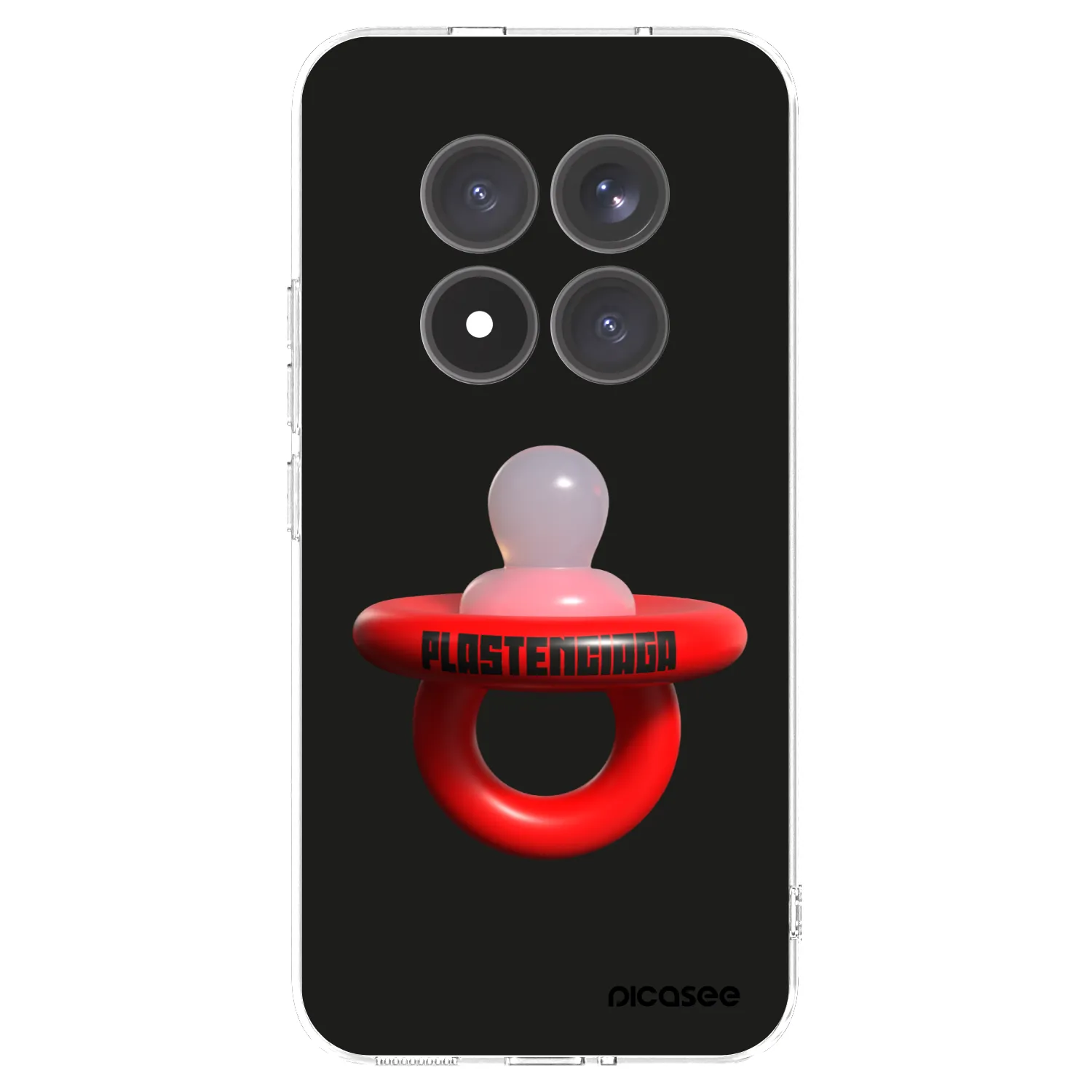 Picasee silikonski prozorni ovitek za Xiaomi Redmi Note 15 Pro+ - Le Dudel