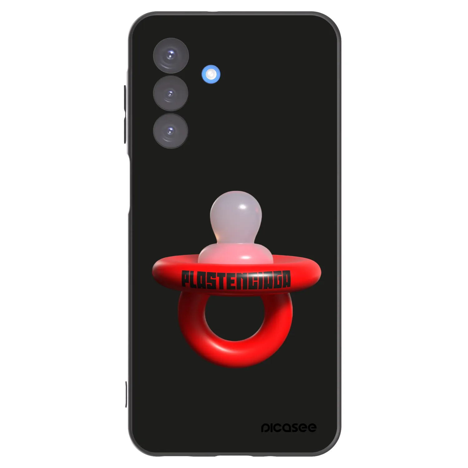 Picasee silikonski črni ovitek za Samsung Galaxy A17 5G - Le Dudel