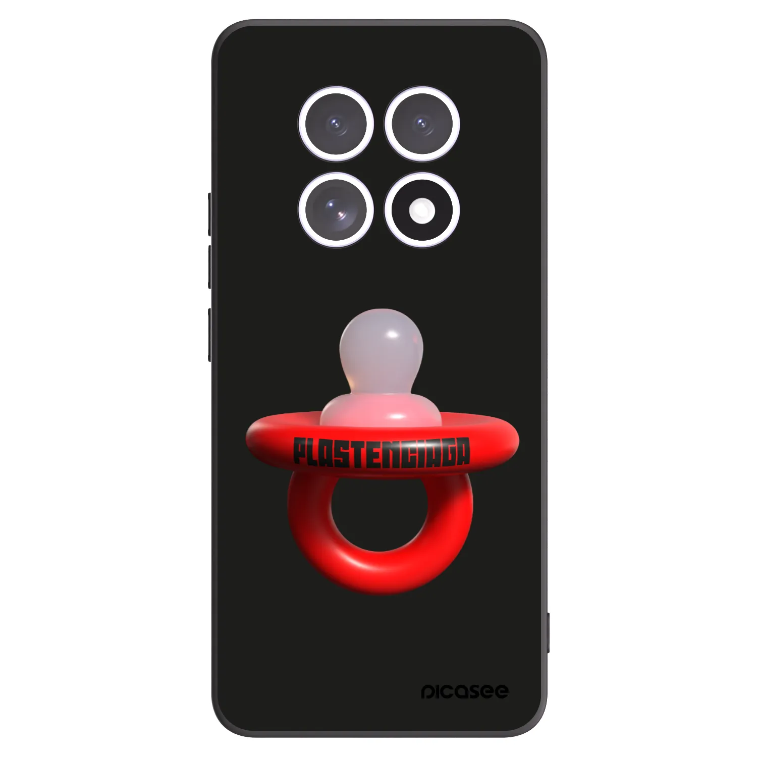Picasee silikonski črni ovitek za Xiaomi Redmi Note 15 - Le Dudel