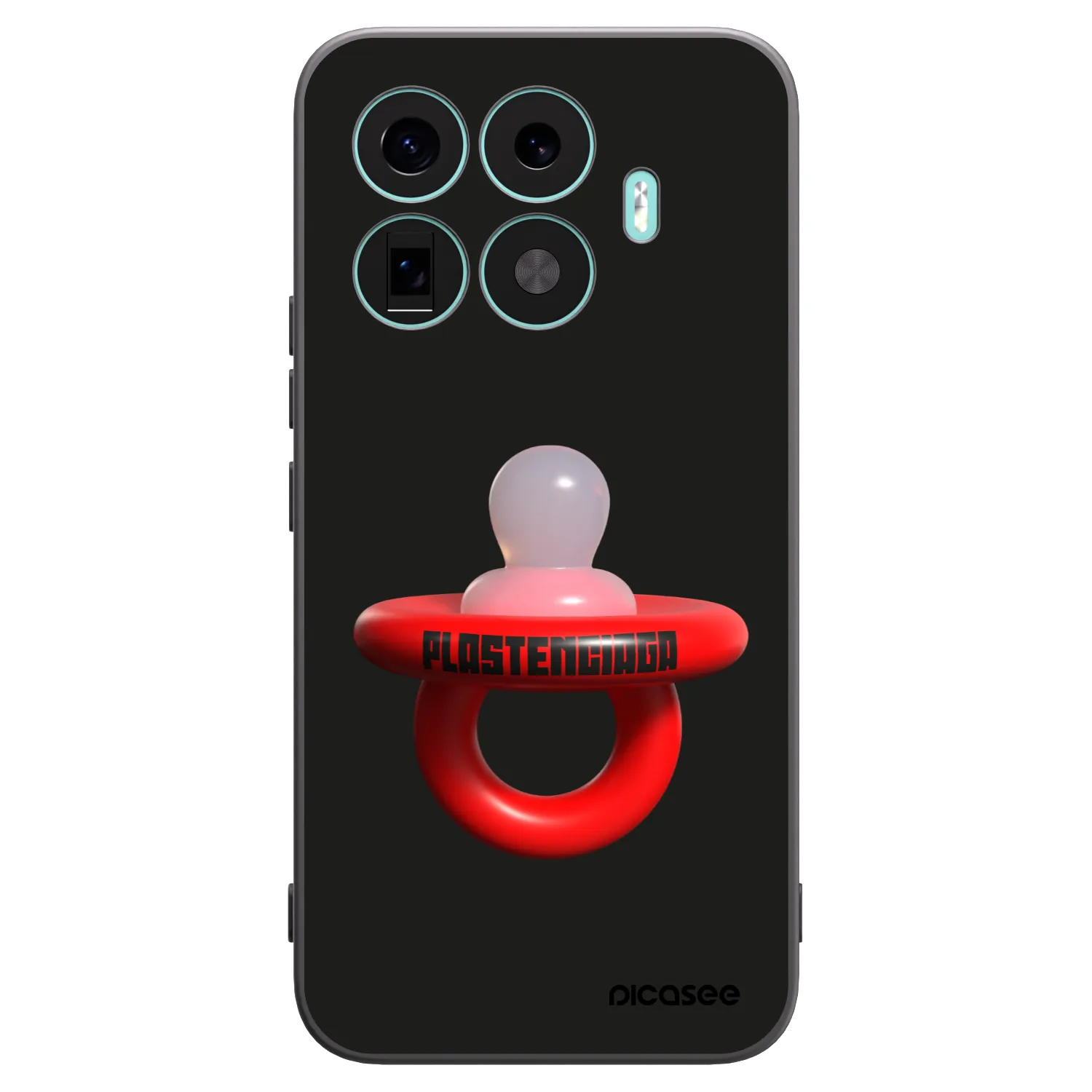 Picasee silikonski črni ovitek za Xiaomi 17T Pro - Le Dudel