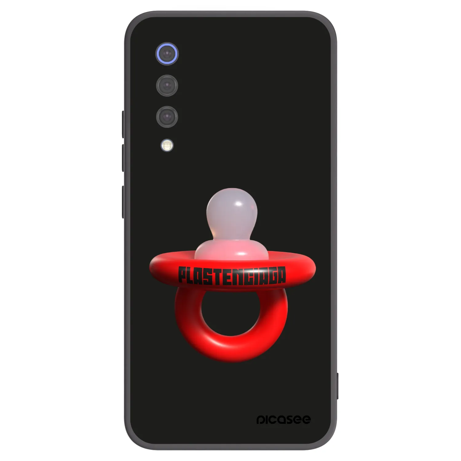 Picasee silikonski črni ovitek za Xiaomi Mi 9 SE - Le Dudel