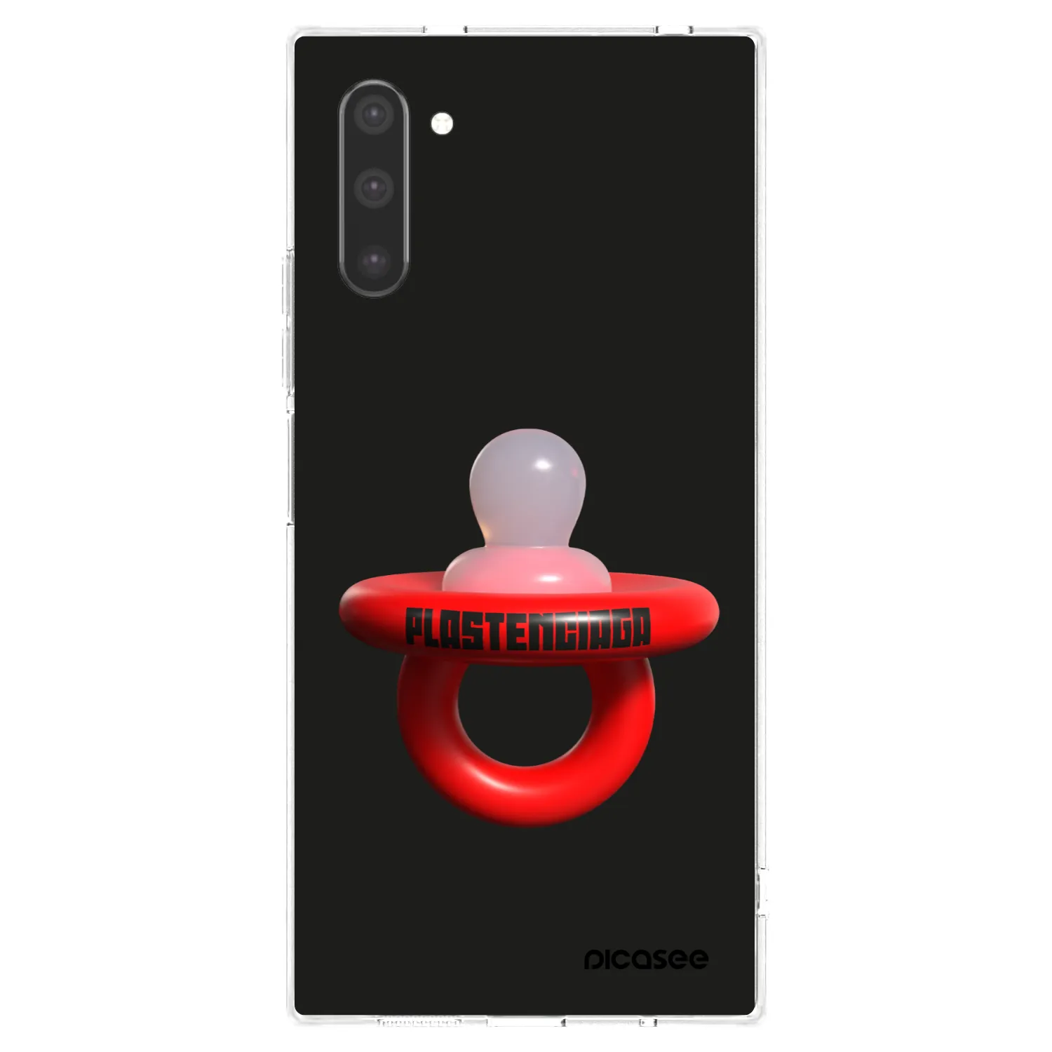 Picasee silikonski prozorni ovitek za Samsung Galaxy Note 10 N970F - Le Dudel