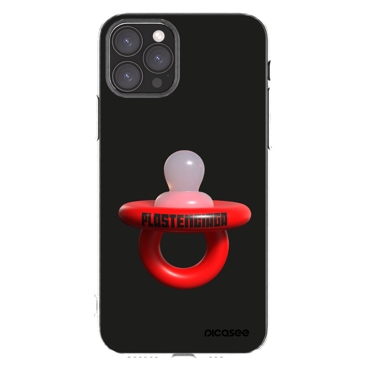 Picasee silikonski prozorni ovitek za Apple iPhone 11 Pro - Le Dudel