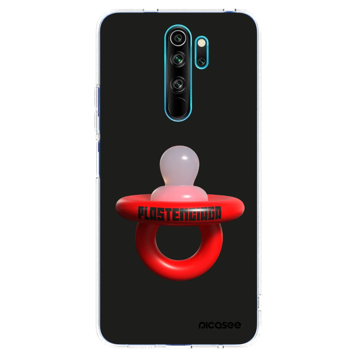 Picasee silikonski prozorni ovitek za Xiaomi Redmi Note 8 Pro - Le Dudel