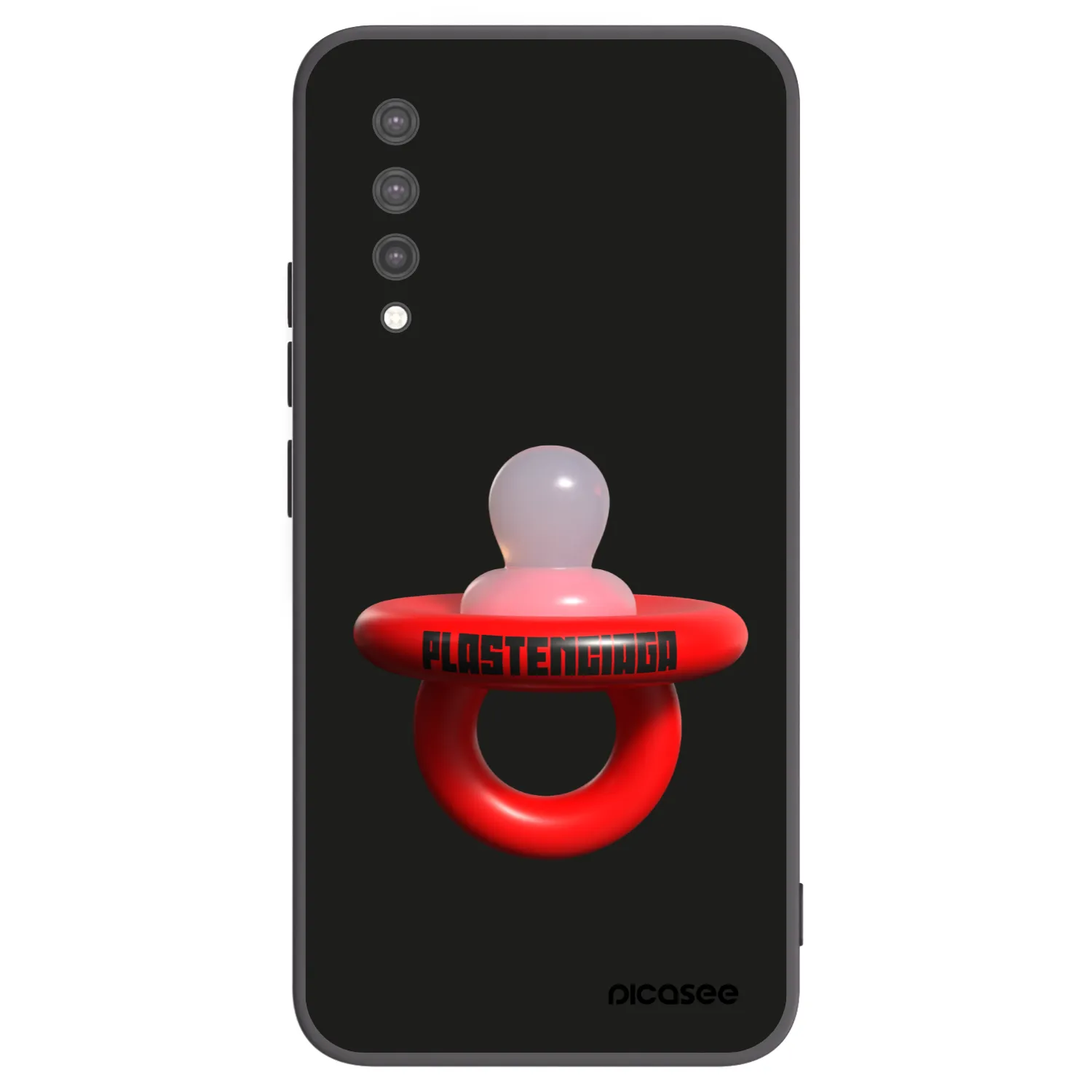 Picasee silikonski črni ovitek za Xiaomi Mi 9 Lite - Le Dudel