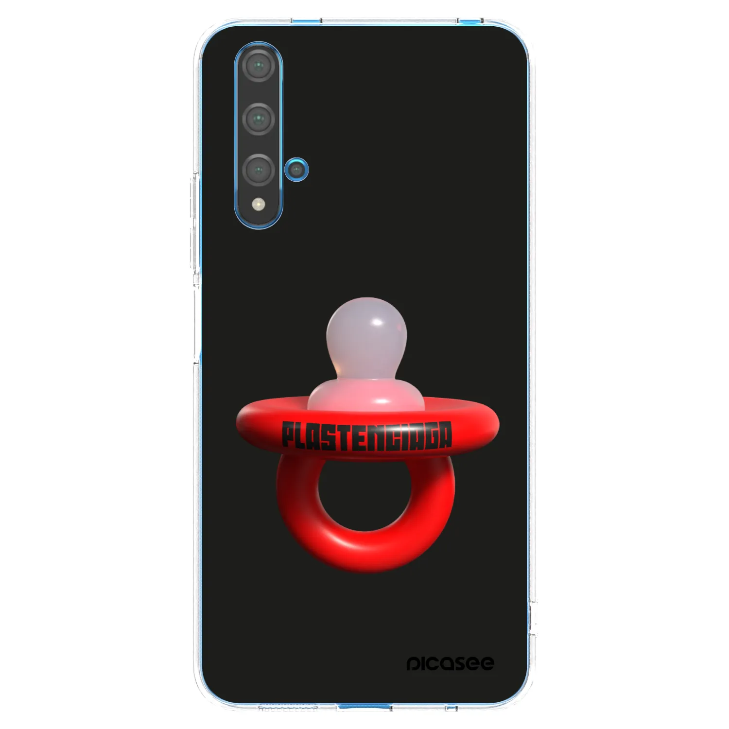 Picasee silikonski prozorni ovitek za Huawei Nova 5T - Le Dudel